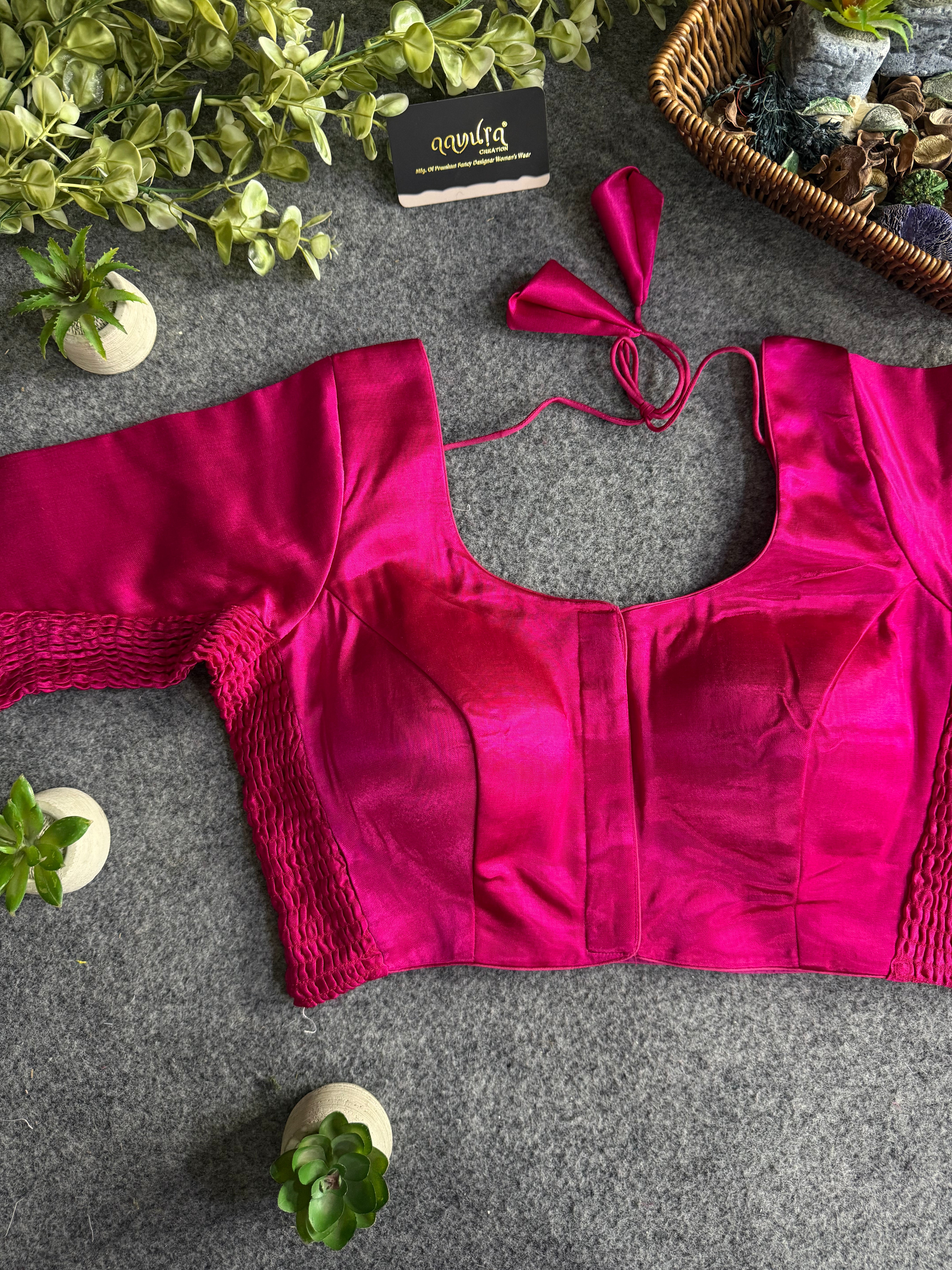 Luxe Gajji Stretch Blouse