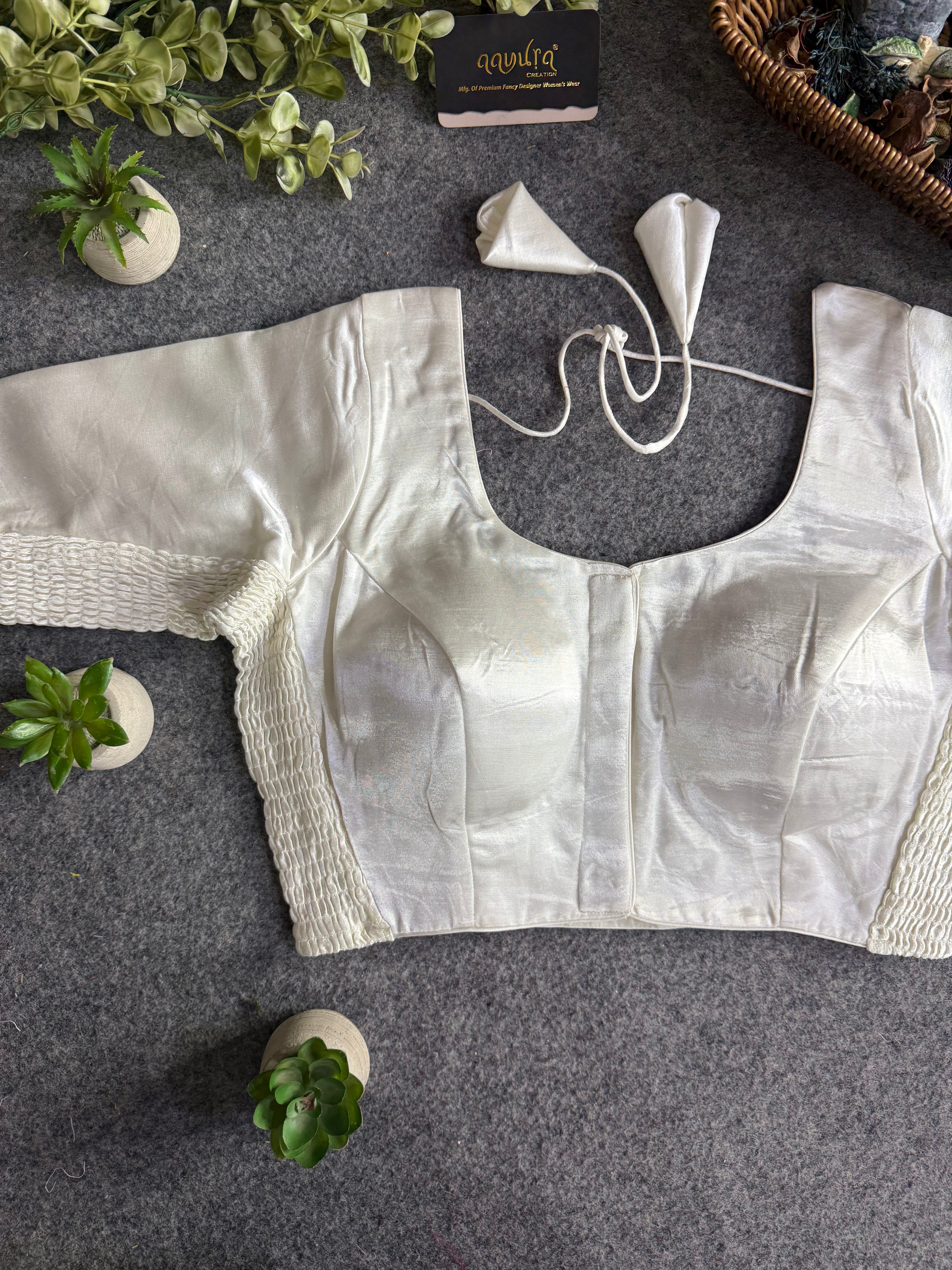 Luxe Gajji Stretch Blouse