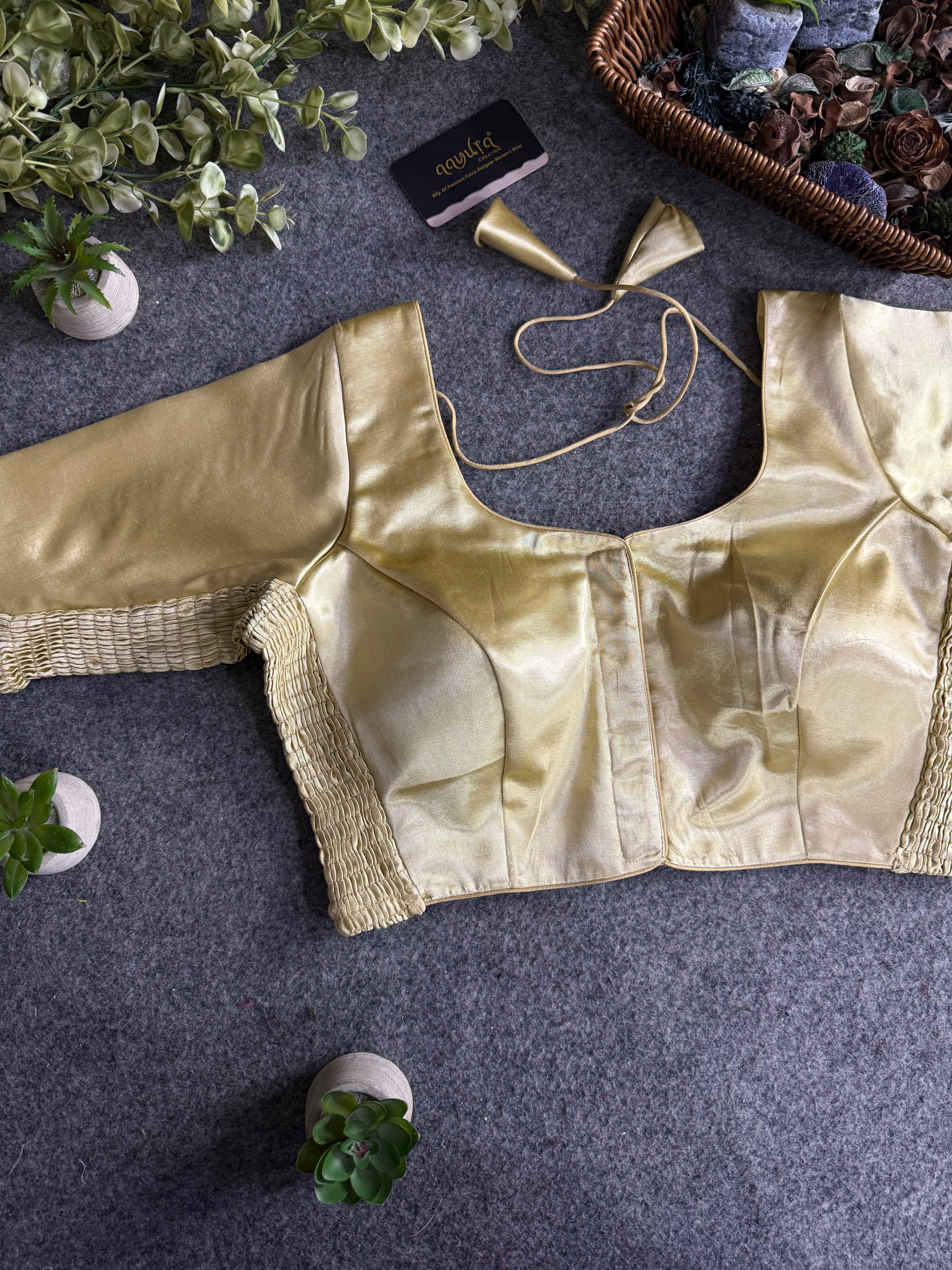 Luxe Gajji Stretch Blouse