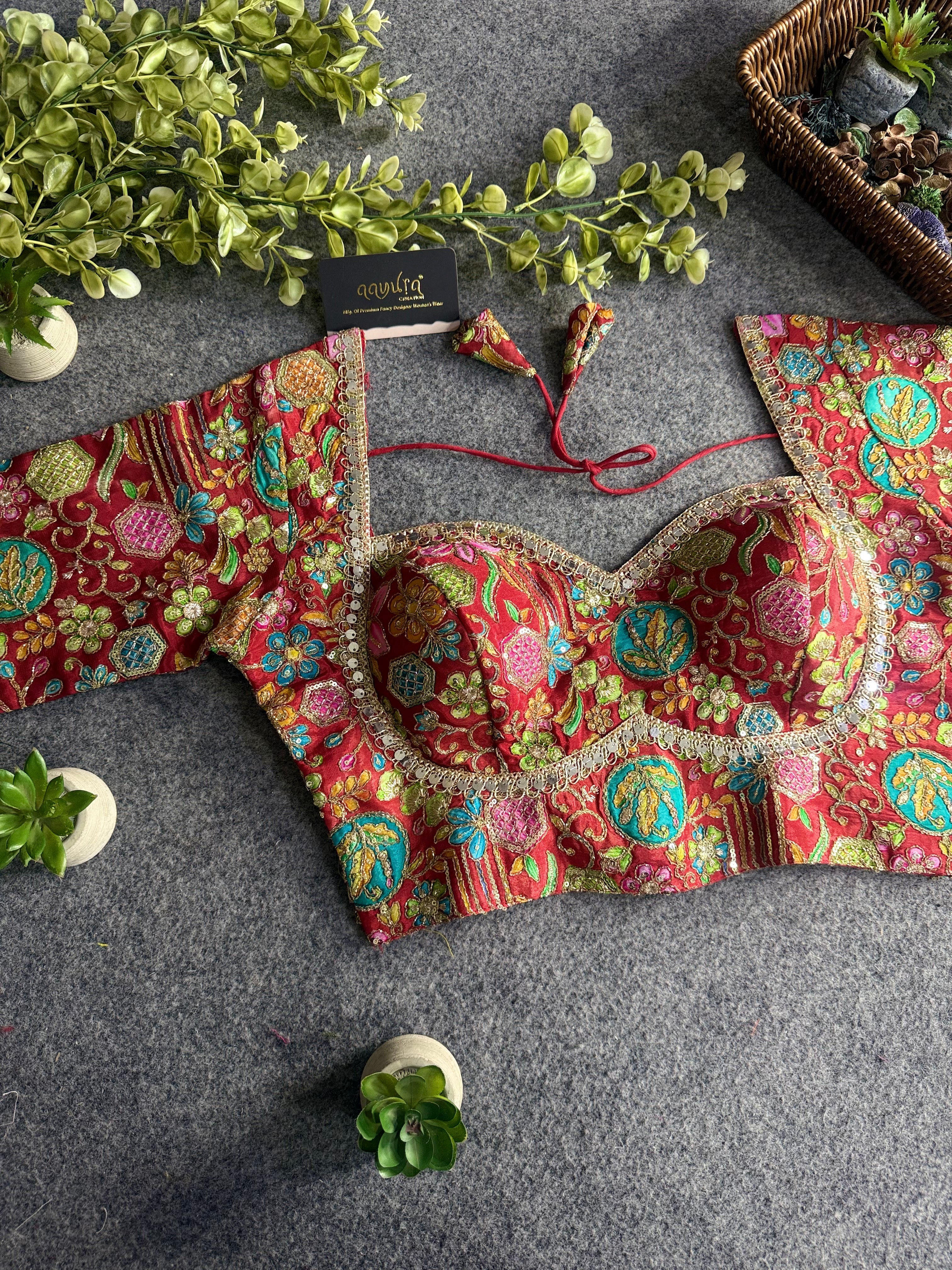 Sharvya Natural Crepe Blouse