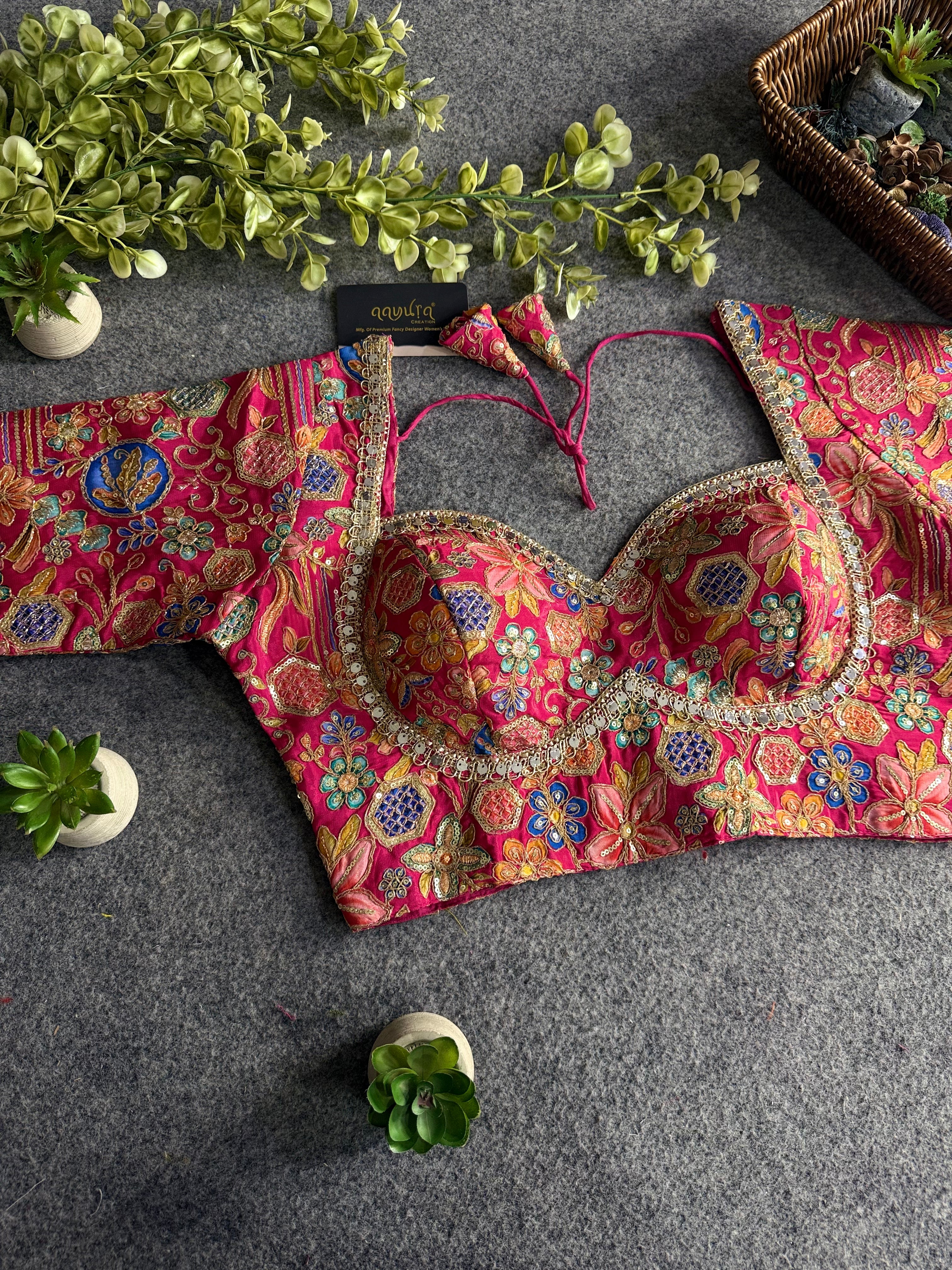 Sharvya Natural Crepe Blouse