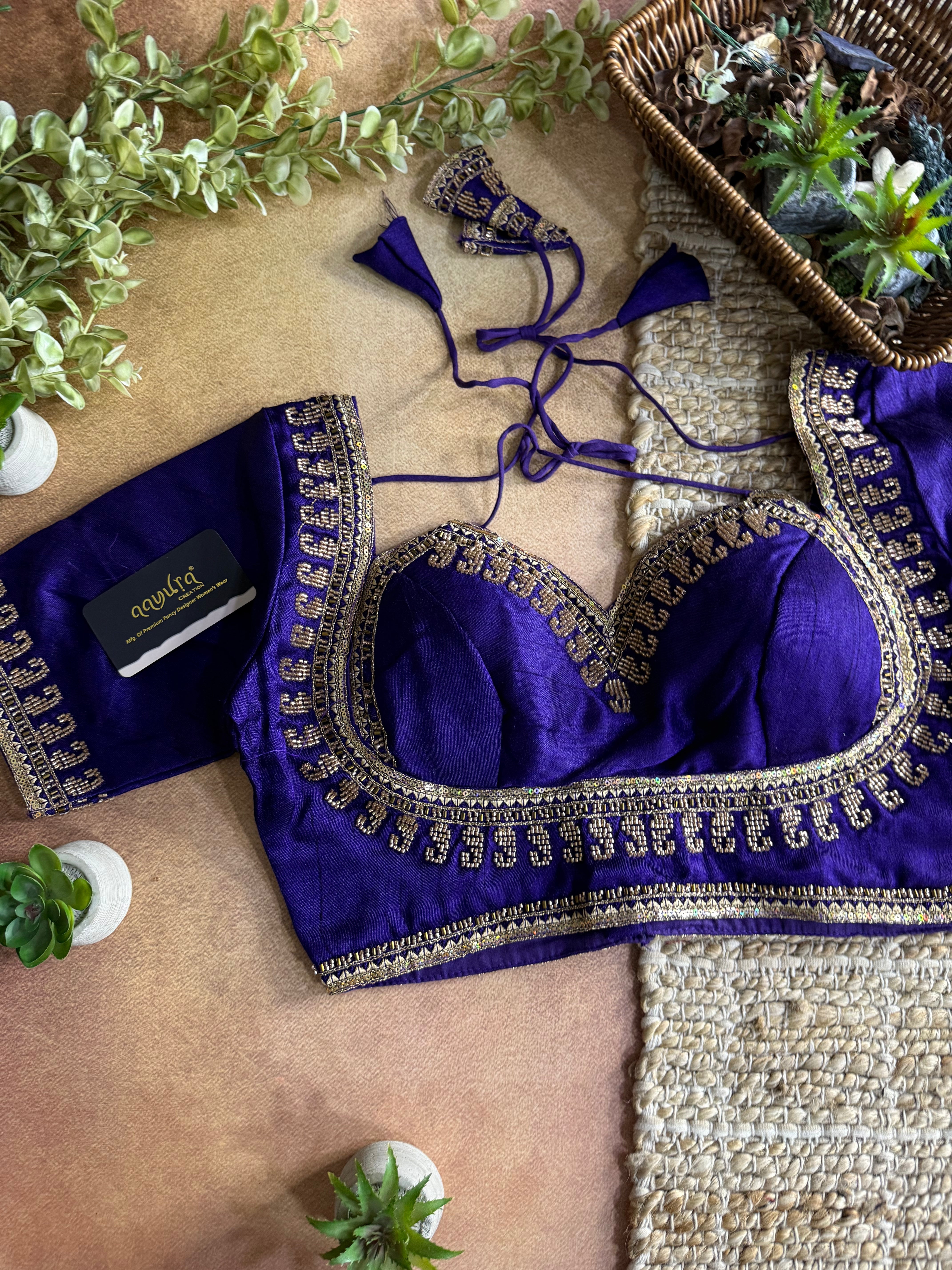 Samaira Italian Silk Blouse
