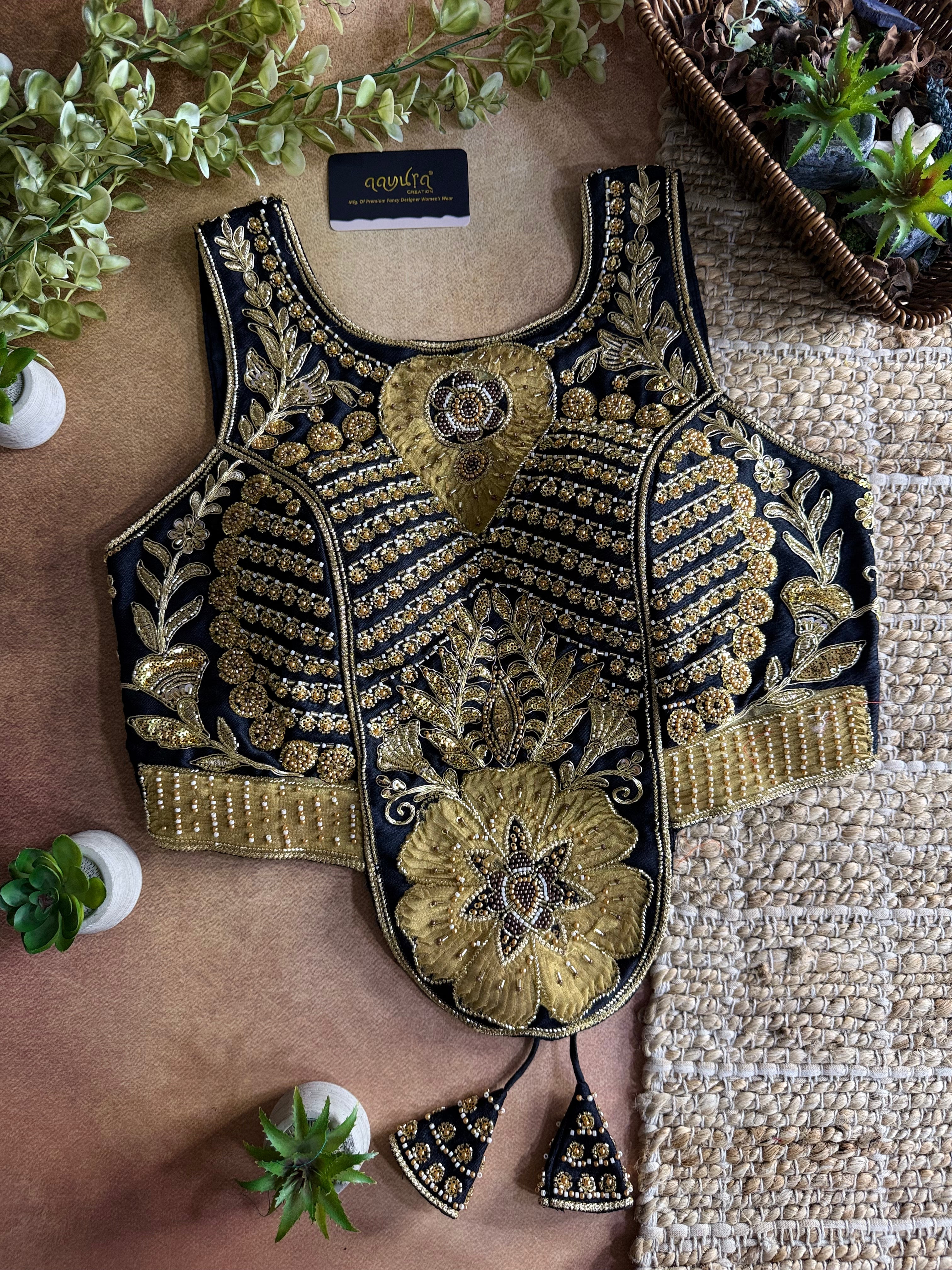 Saanvika Beadwork Blouse