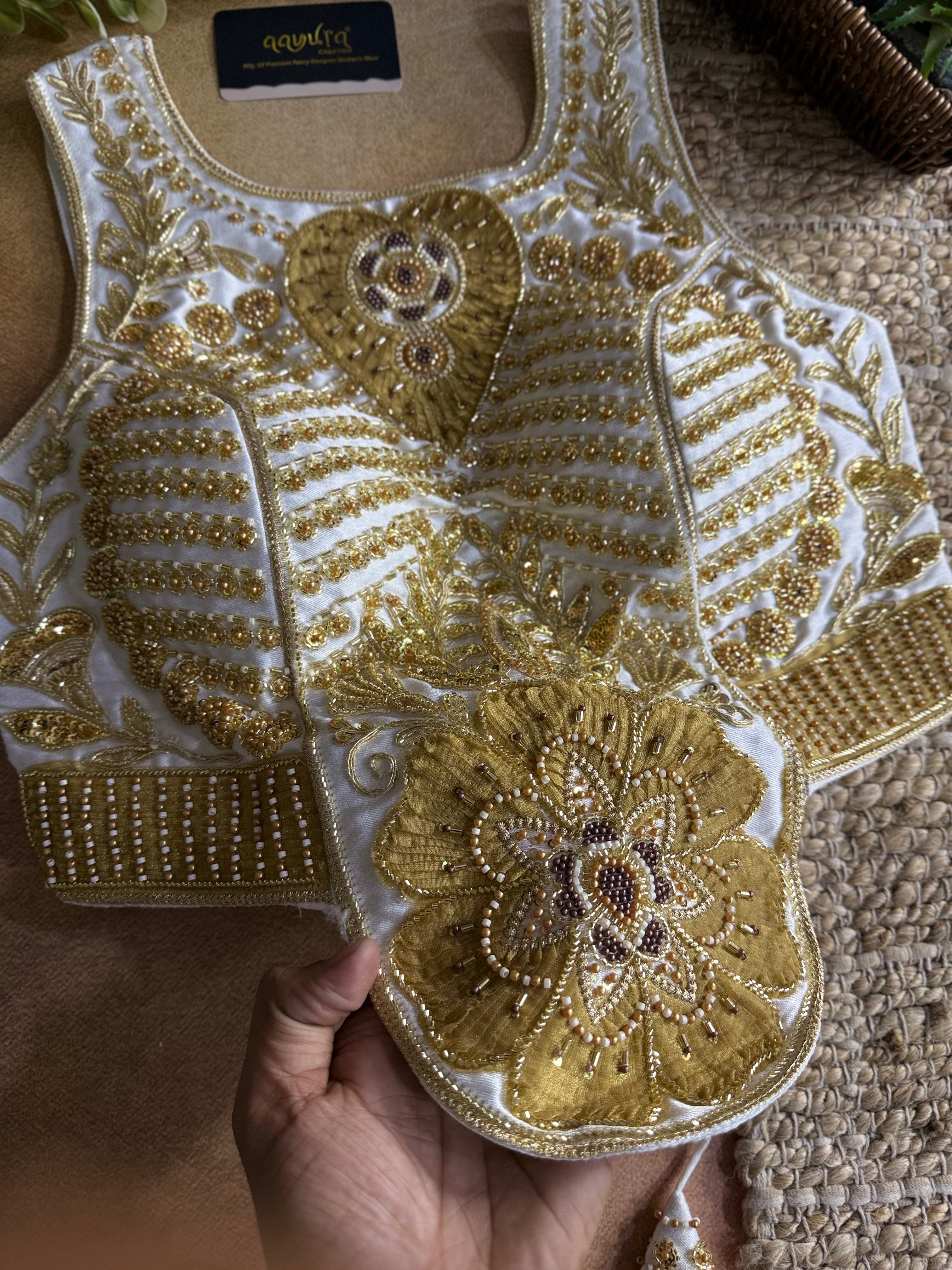 Saanvika Beadwork Blouse