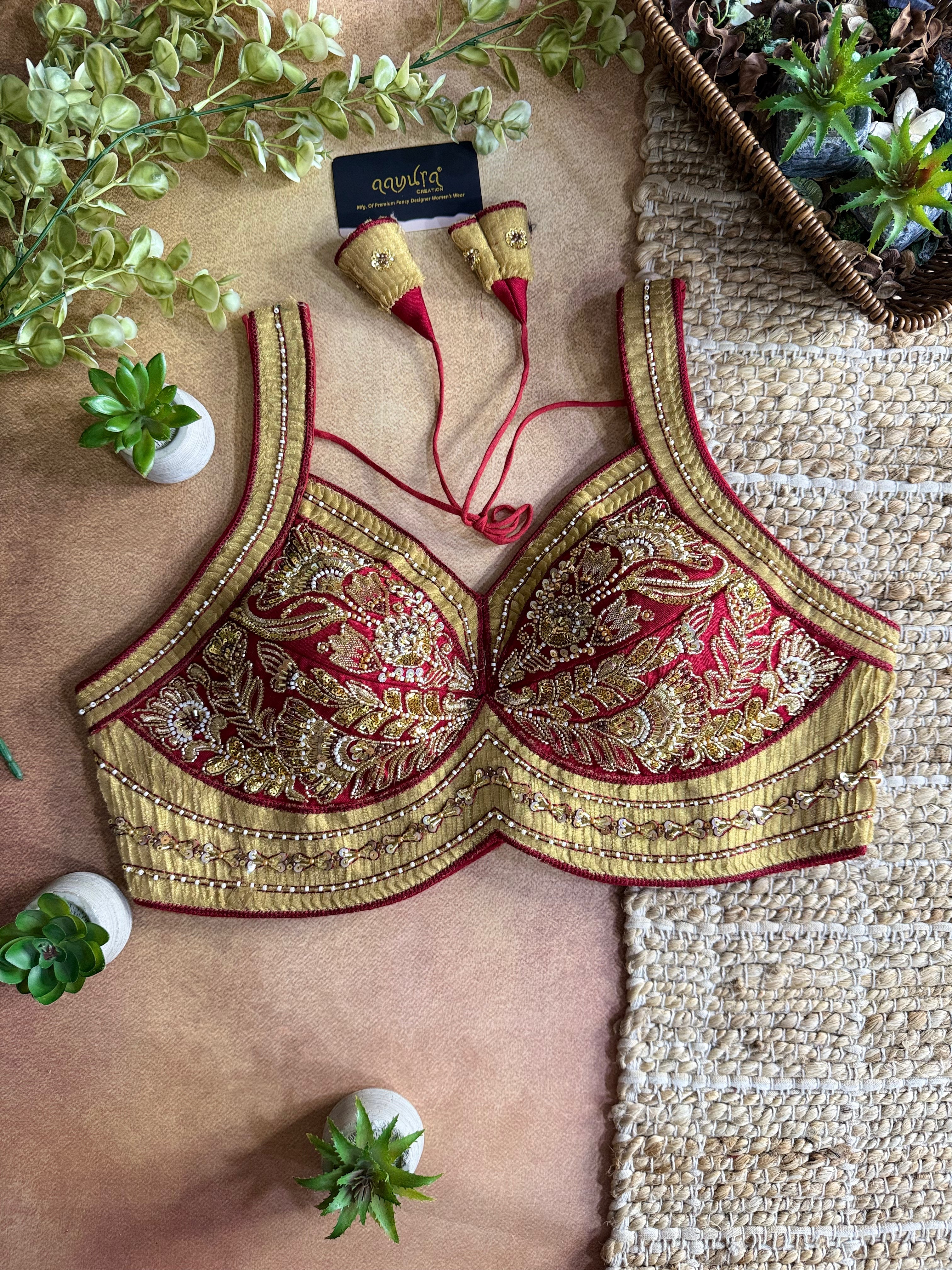 Mahira Premium Italian Silk Blouse