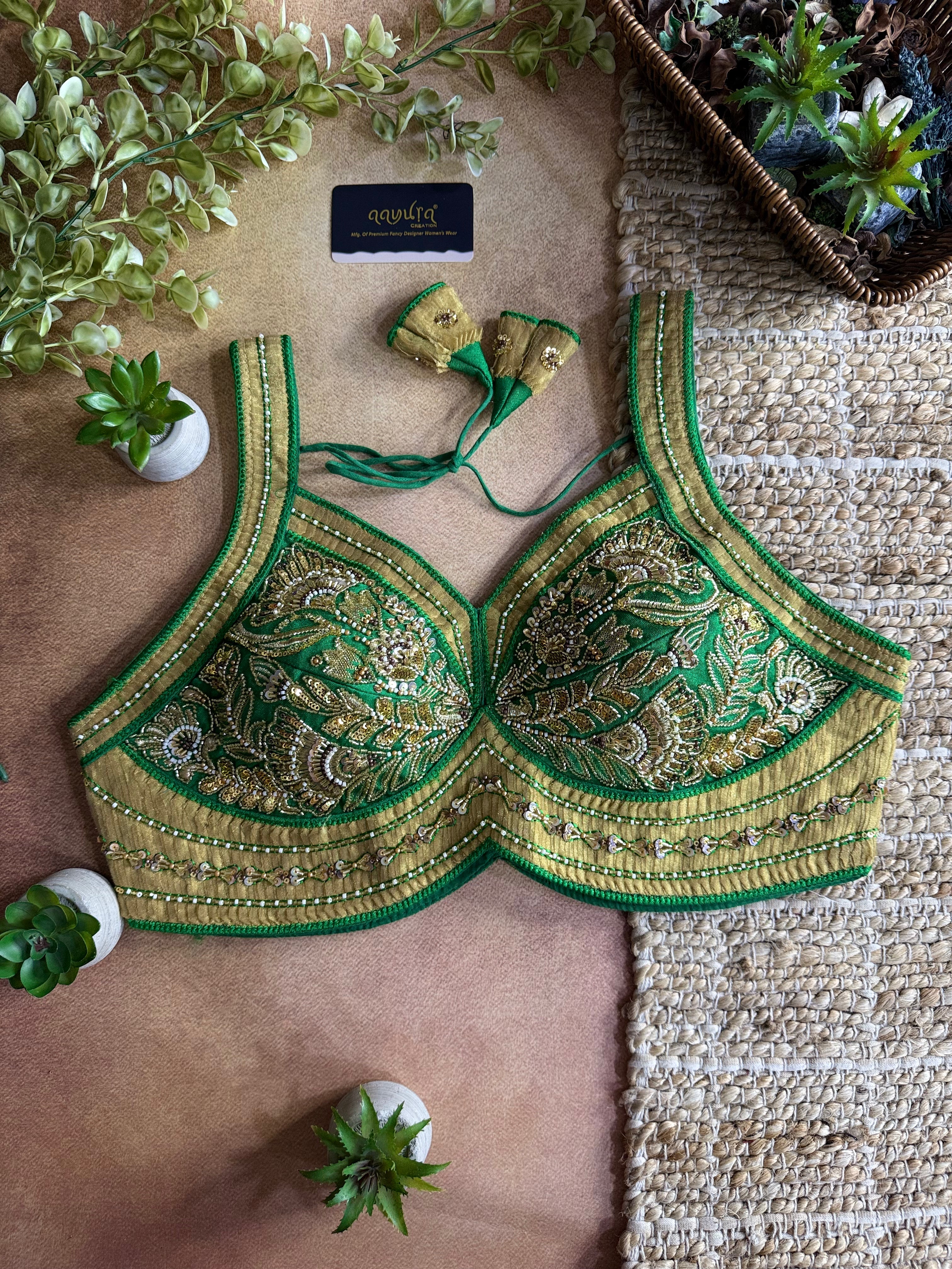 Mahira Premium Italian Silk Blouse
