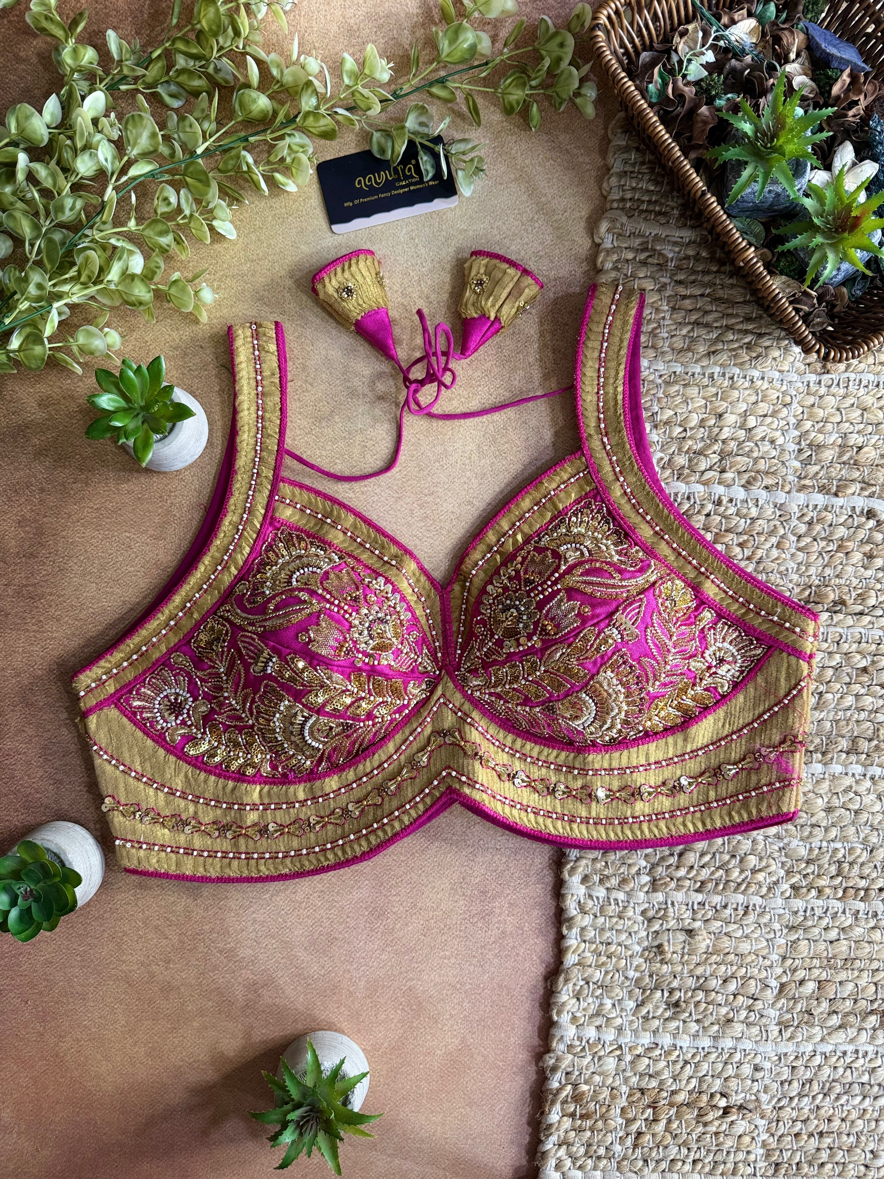 Mahira Premium Italian Silk Blouse