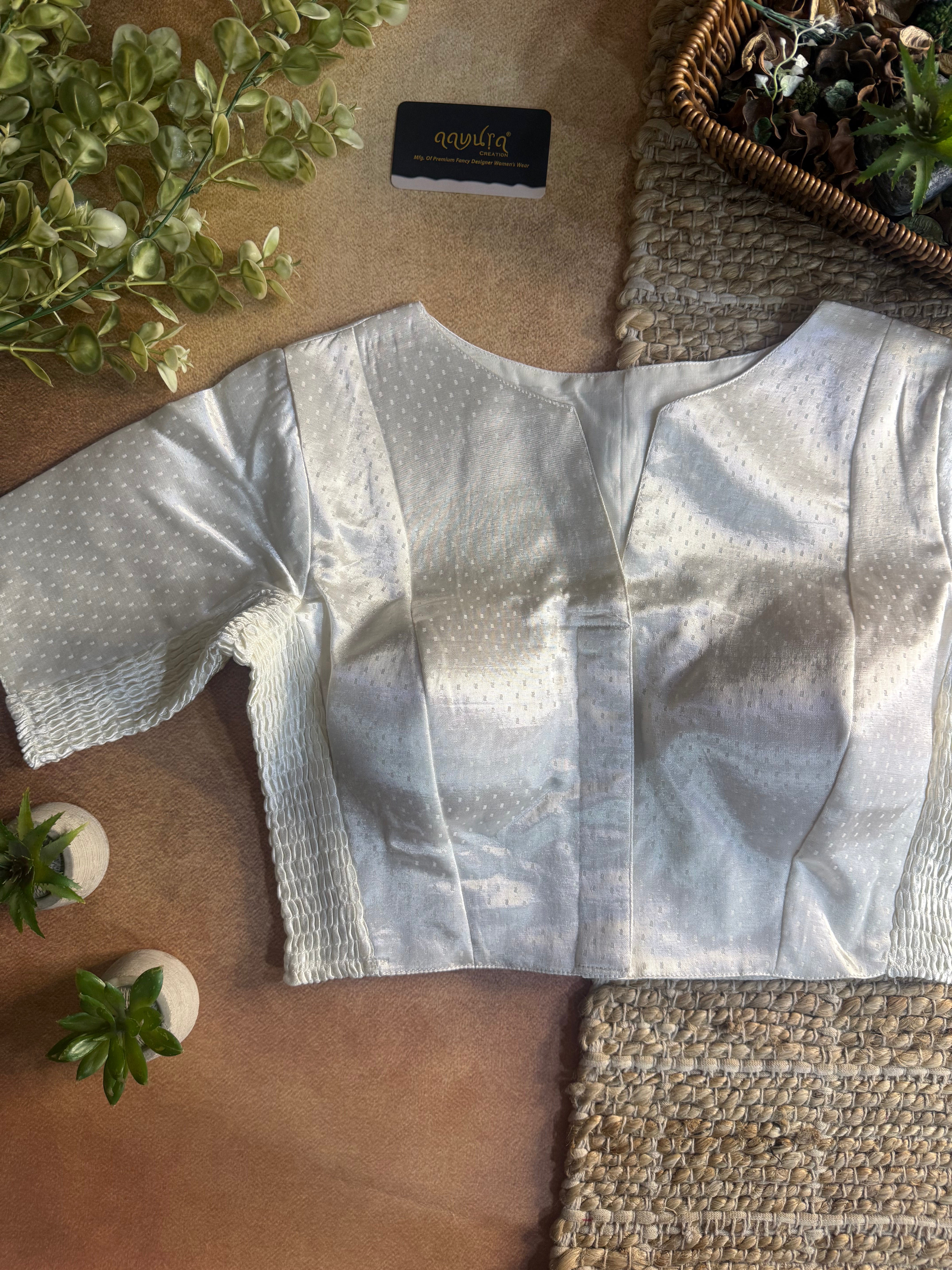 Kashika Pure Gajji Silk Blouse