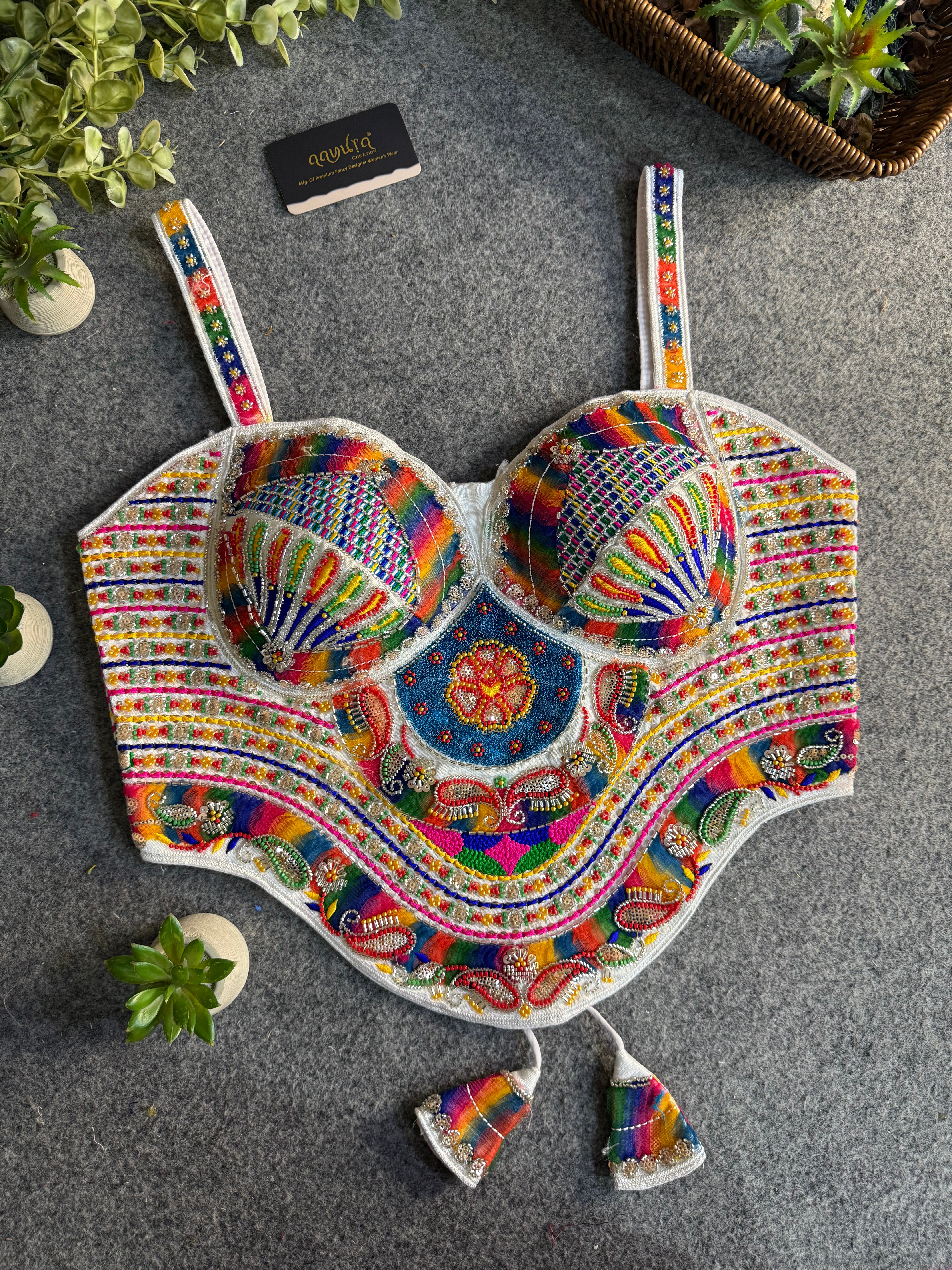 Meher Beadwork Designer Blouse