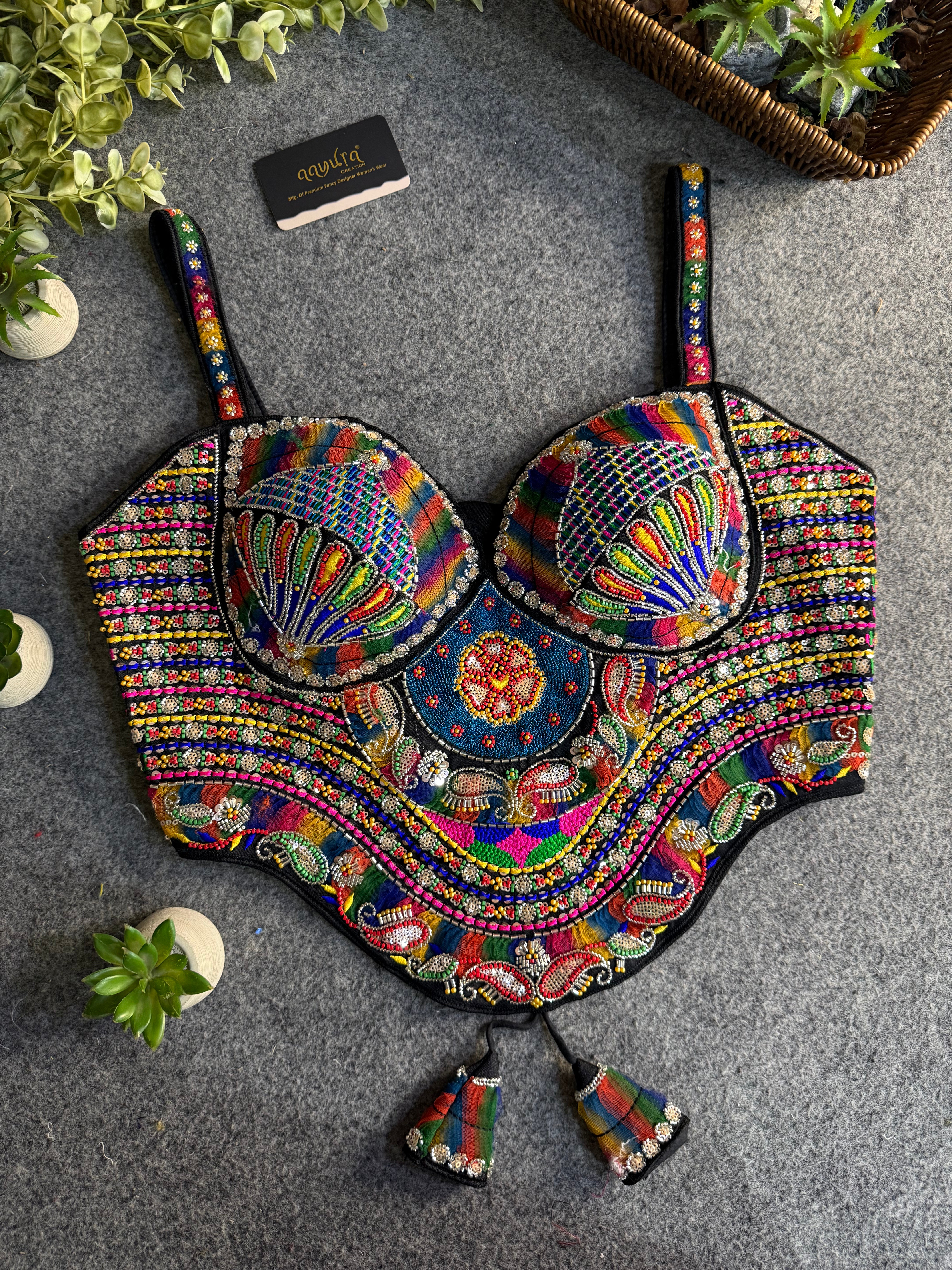 Meher Beadwork Designer Blouse