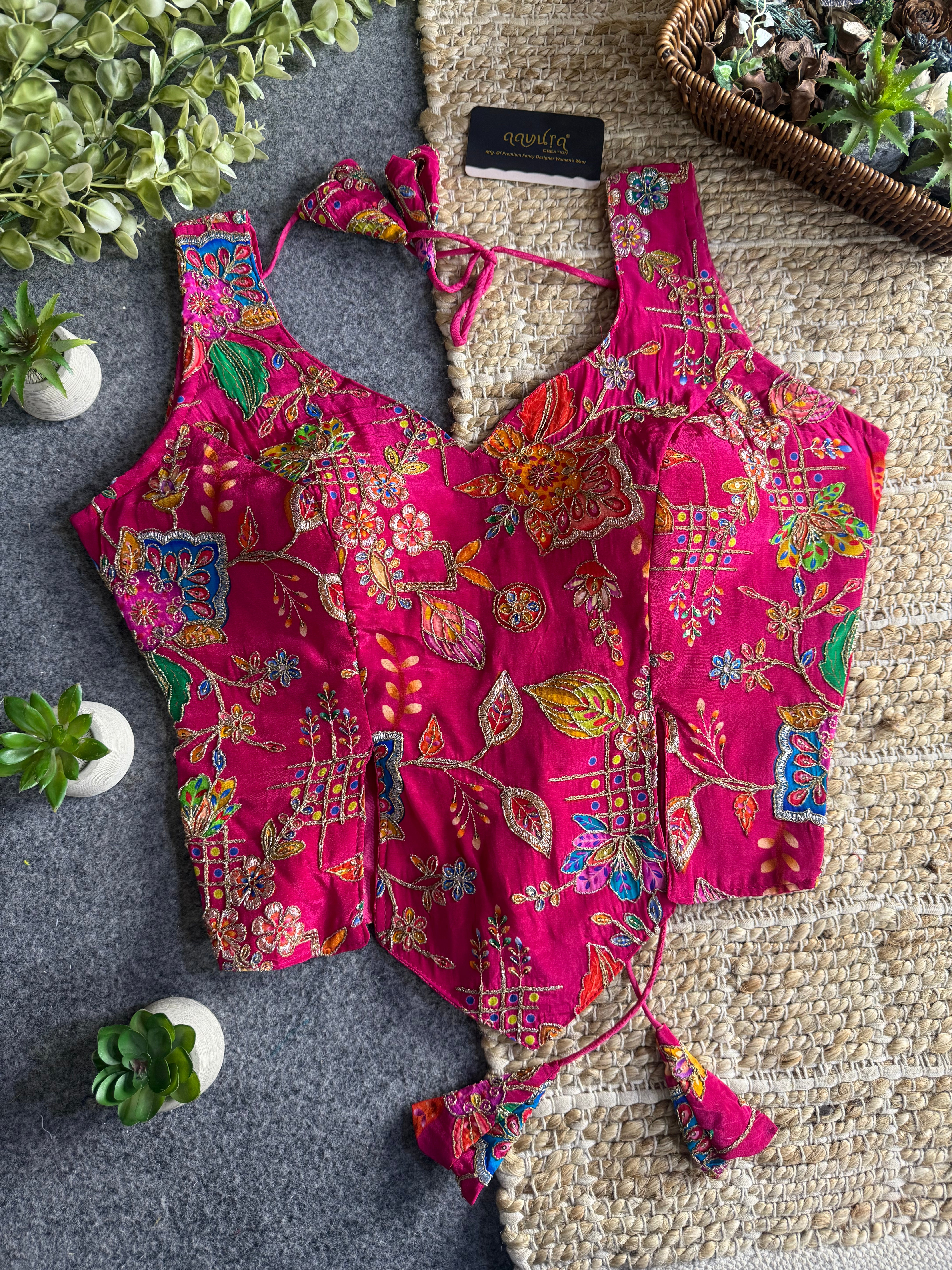 Vibha Position Work Blouse