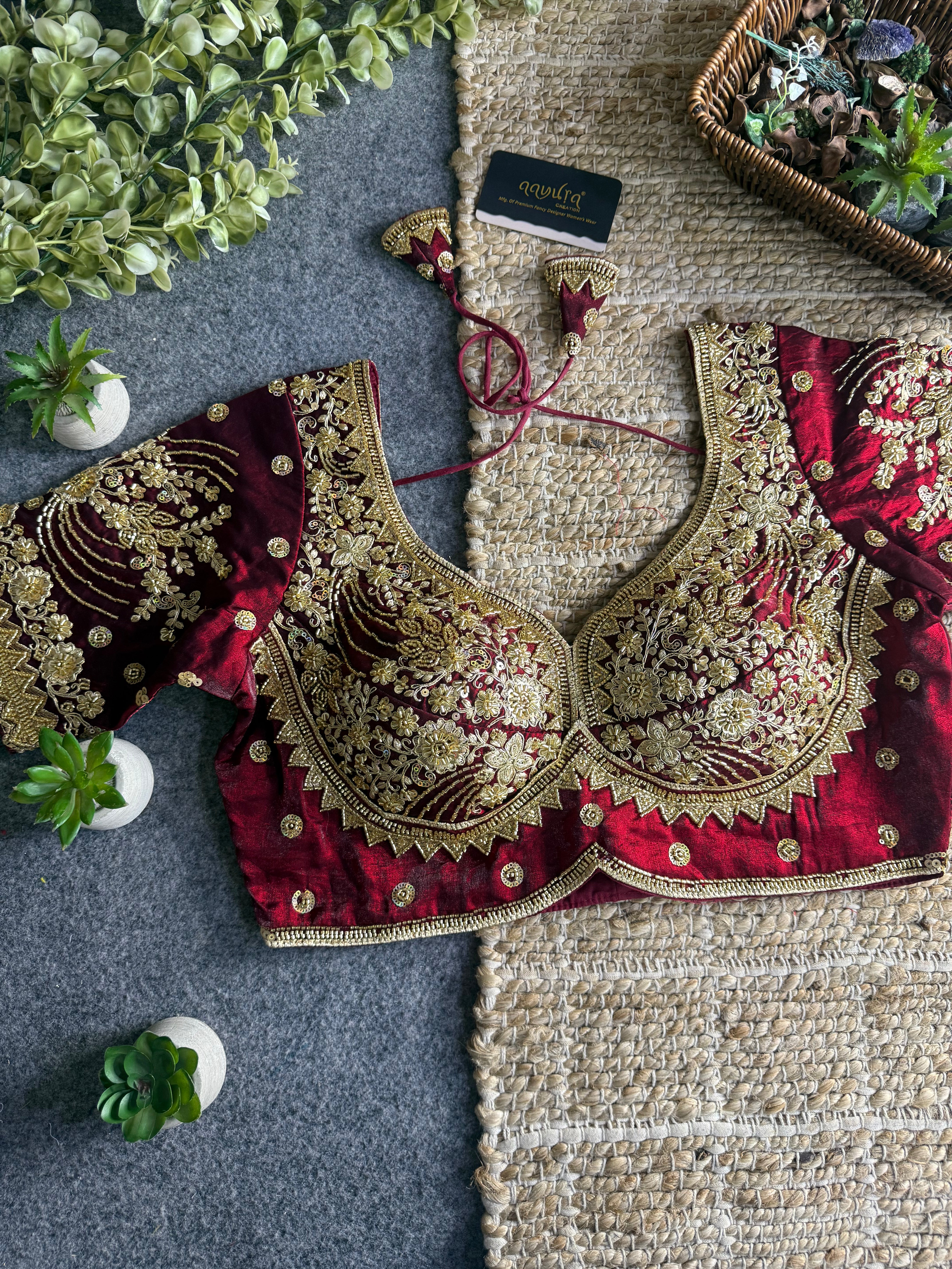 Shanaya Beads Work Blouse