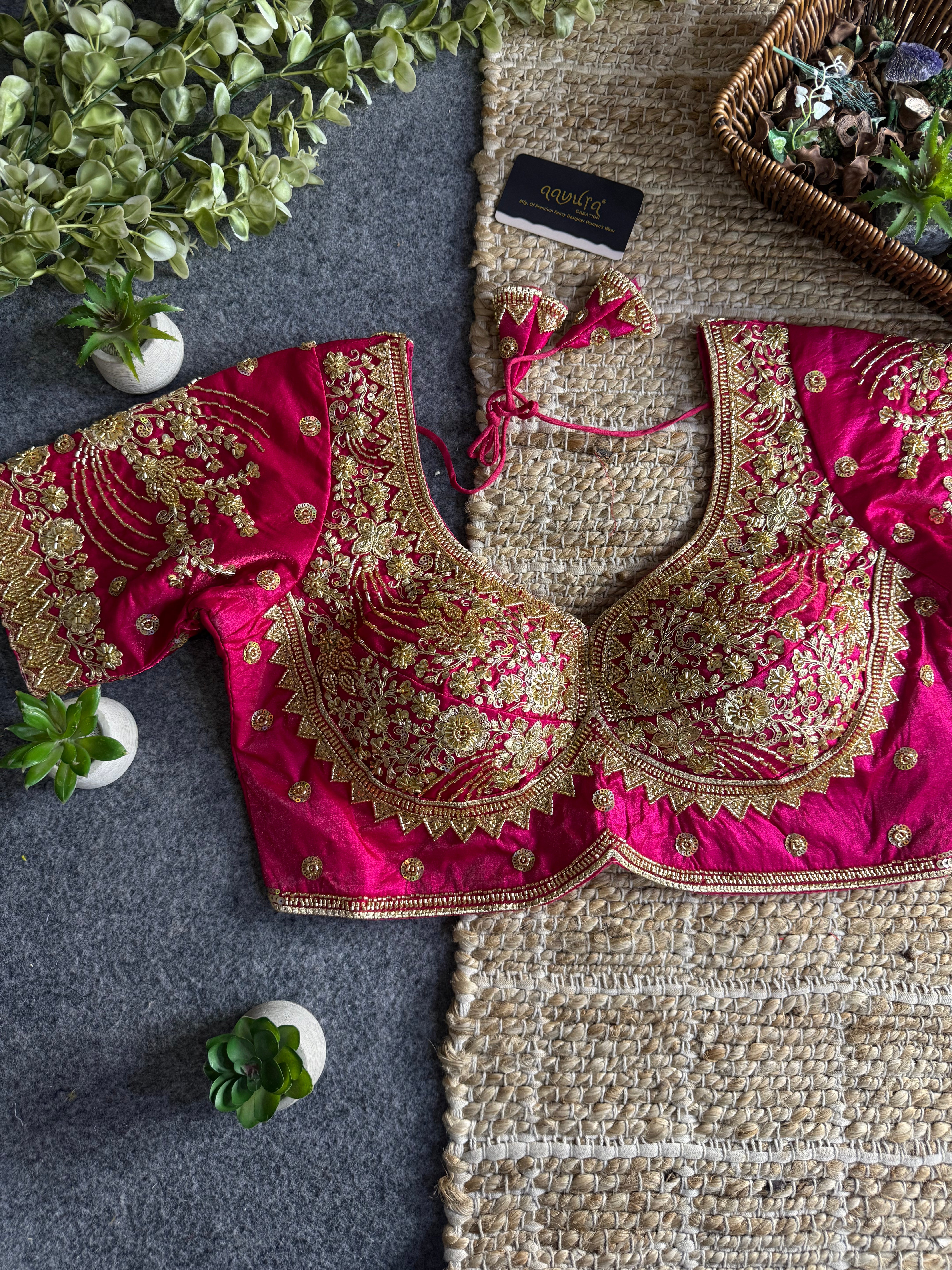 Shanaya Beads Work Blouse