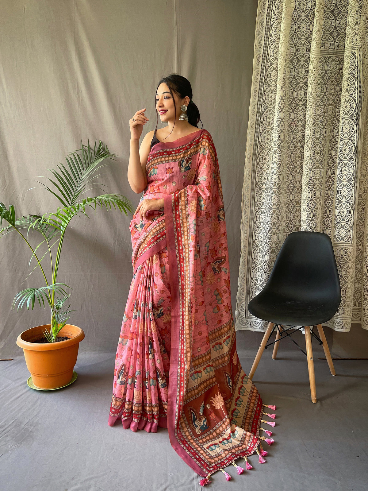 Imperial Pure Malai Cotton Saree