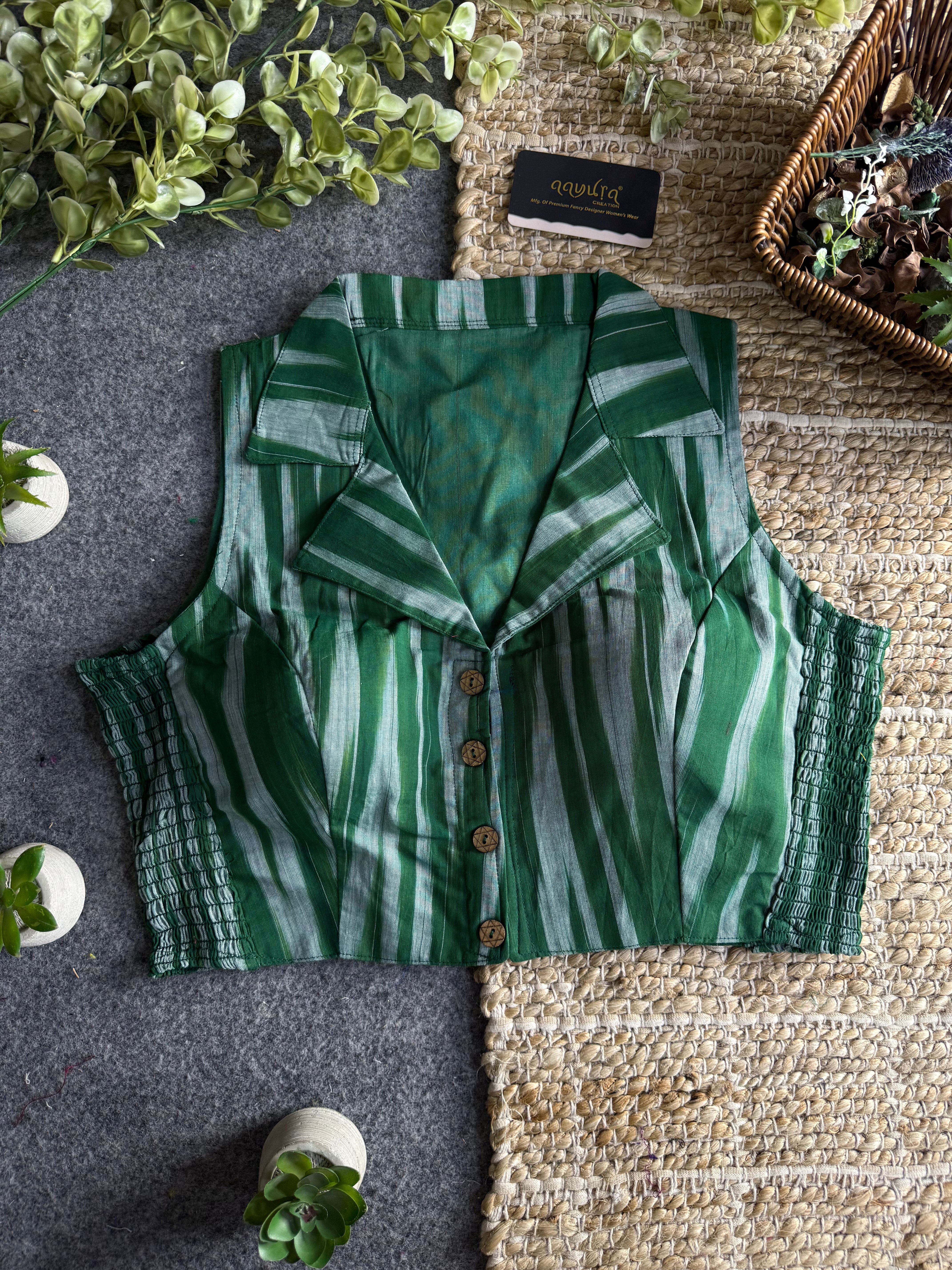 Comfort Fit Ikkath Streachable Blouse