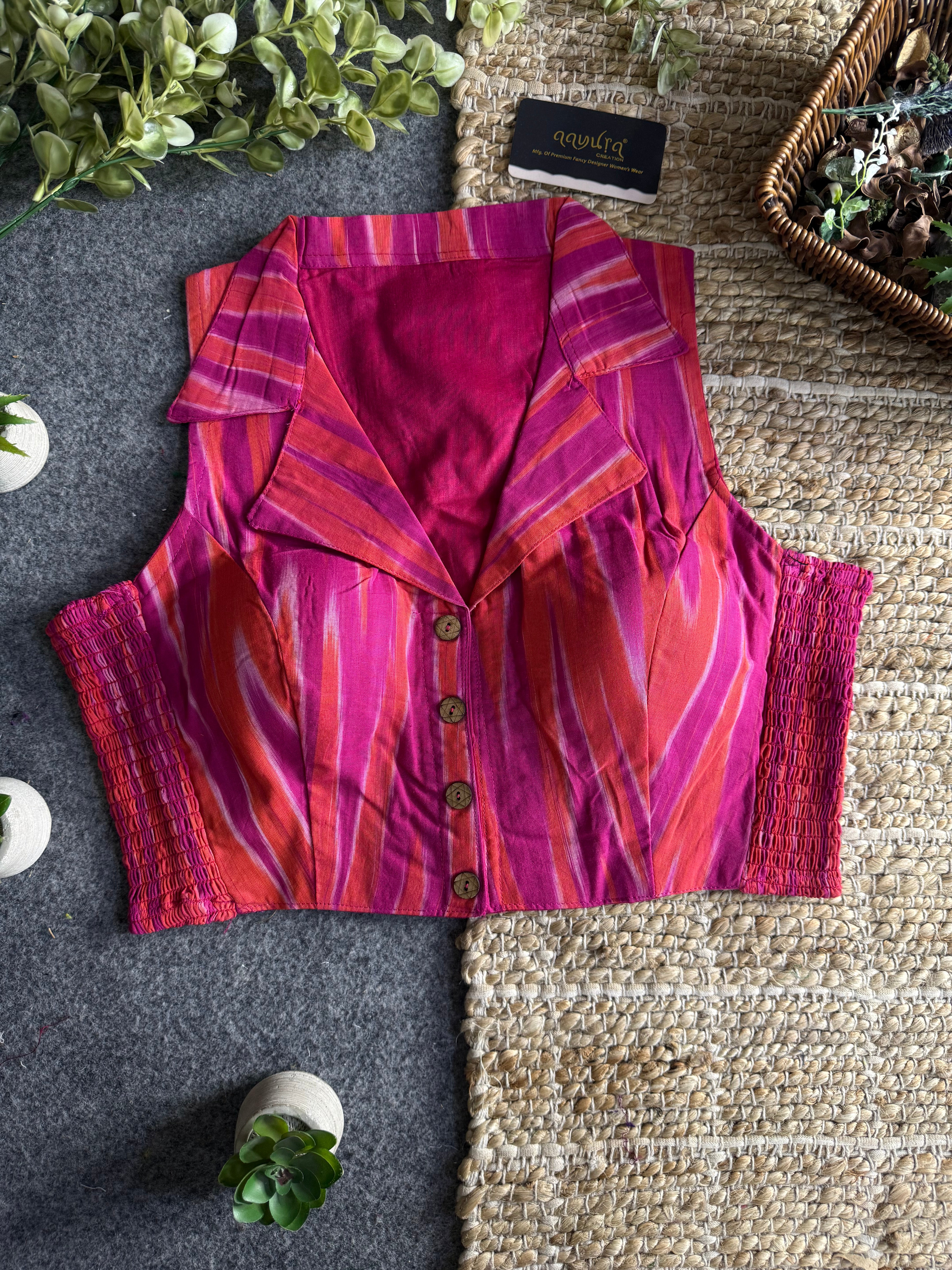 Comfort Fit Ikkath Streachable Blouse