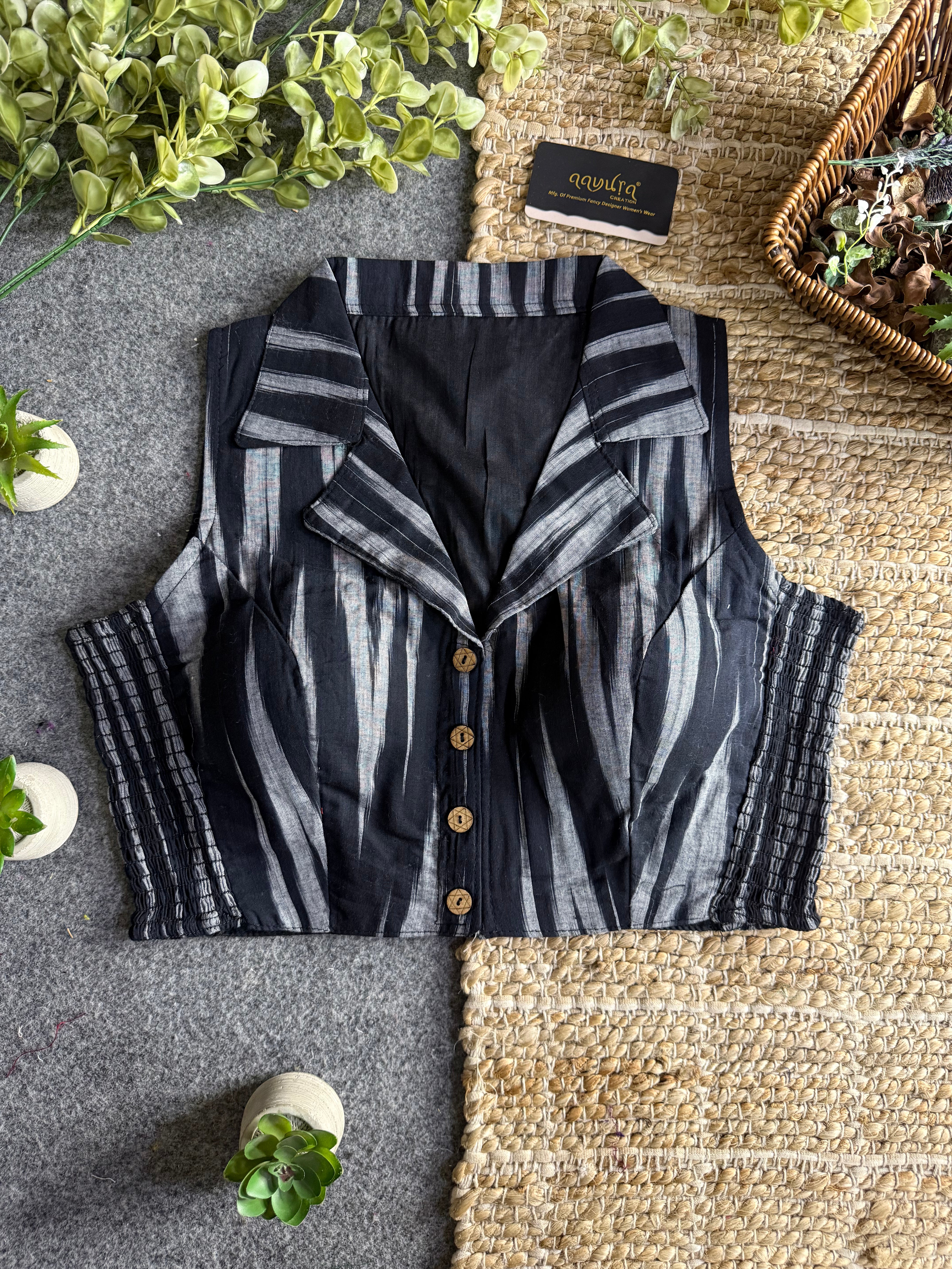 Comfort Fit Ikkath Streachable Blouse