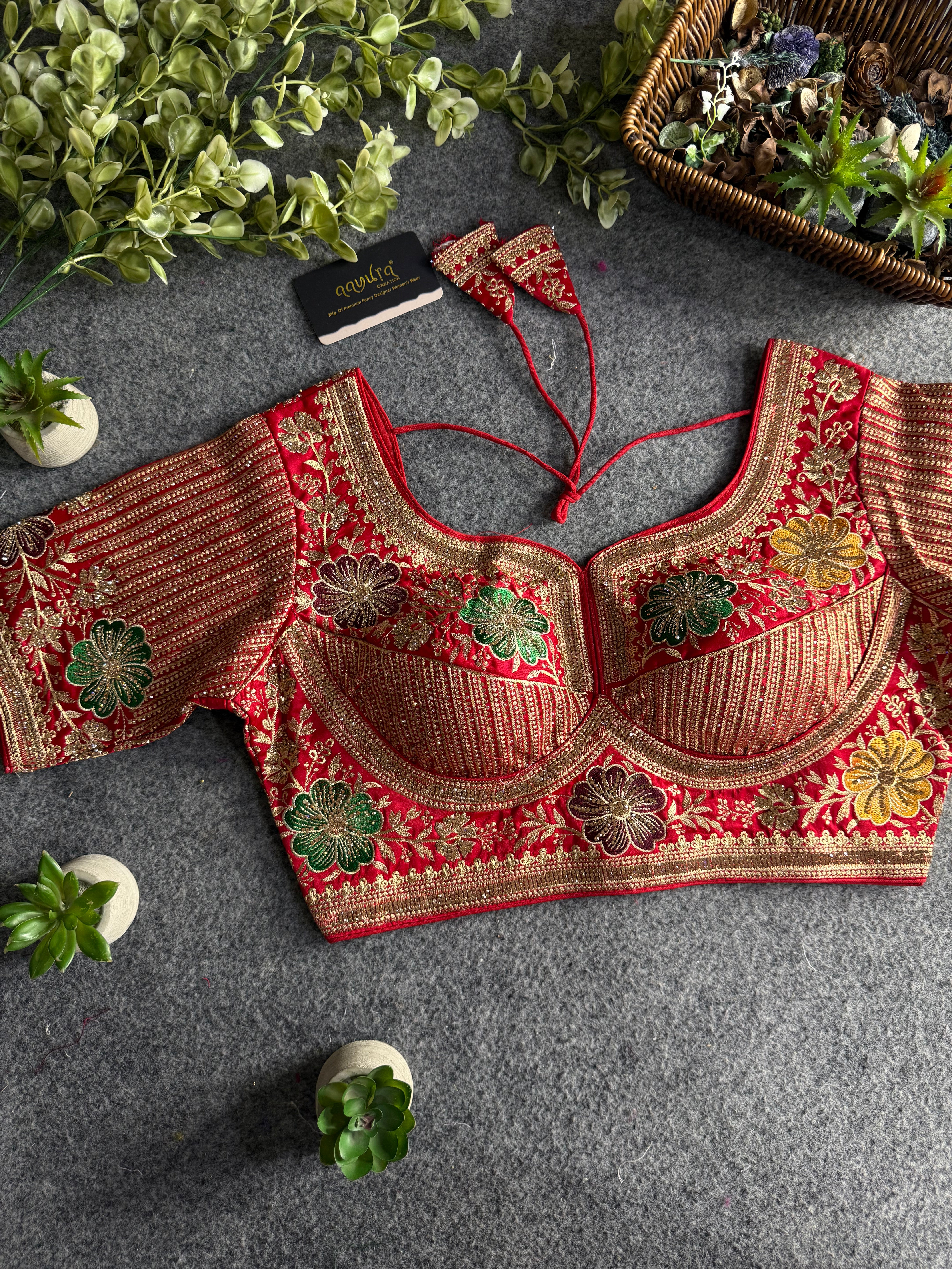 Nalini Malai Satin Blouse