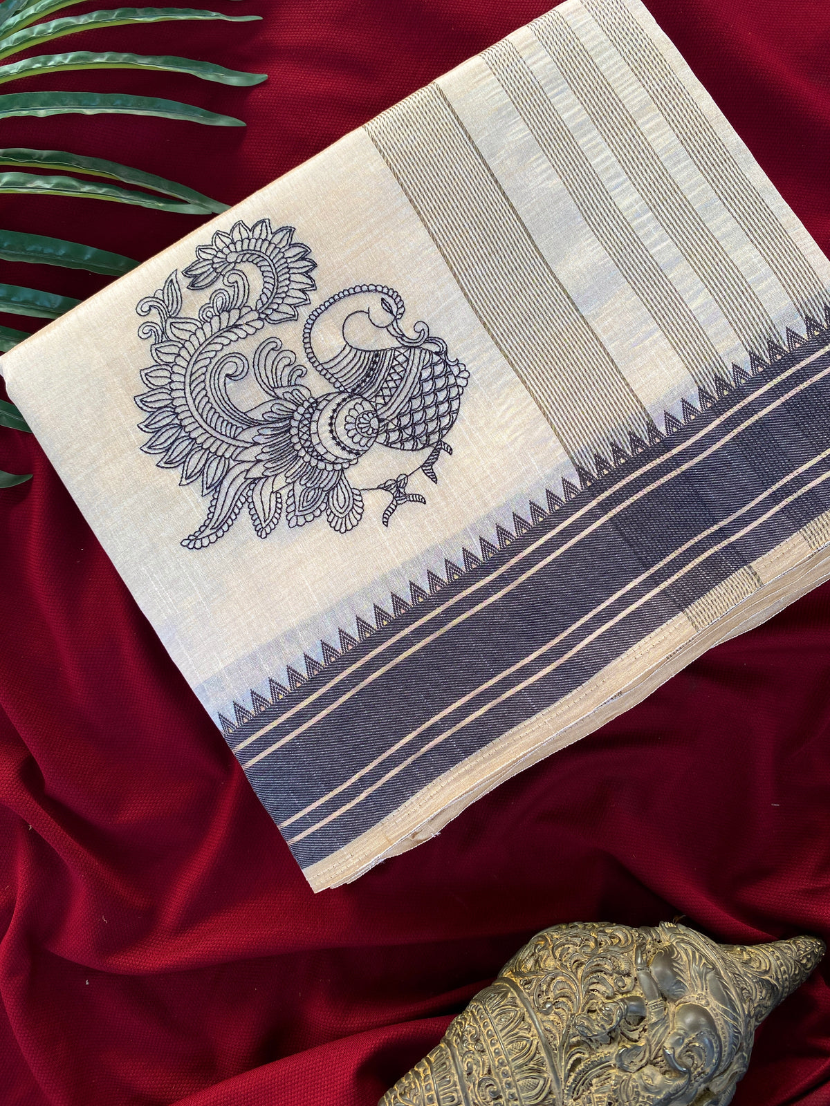 Rekha Tussar Silk Saree