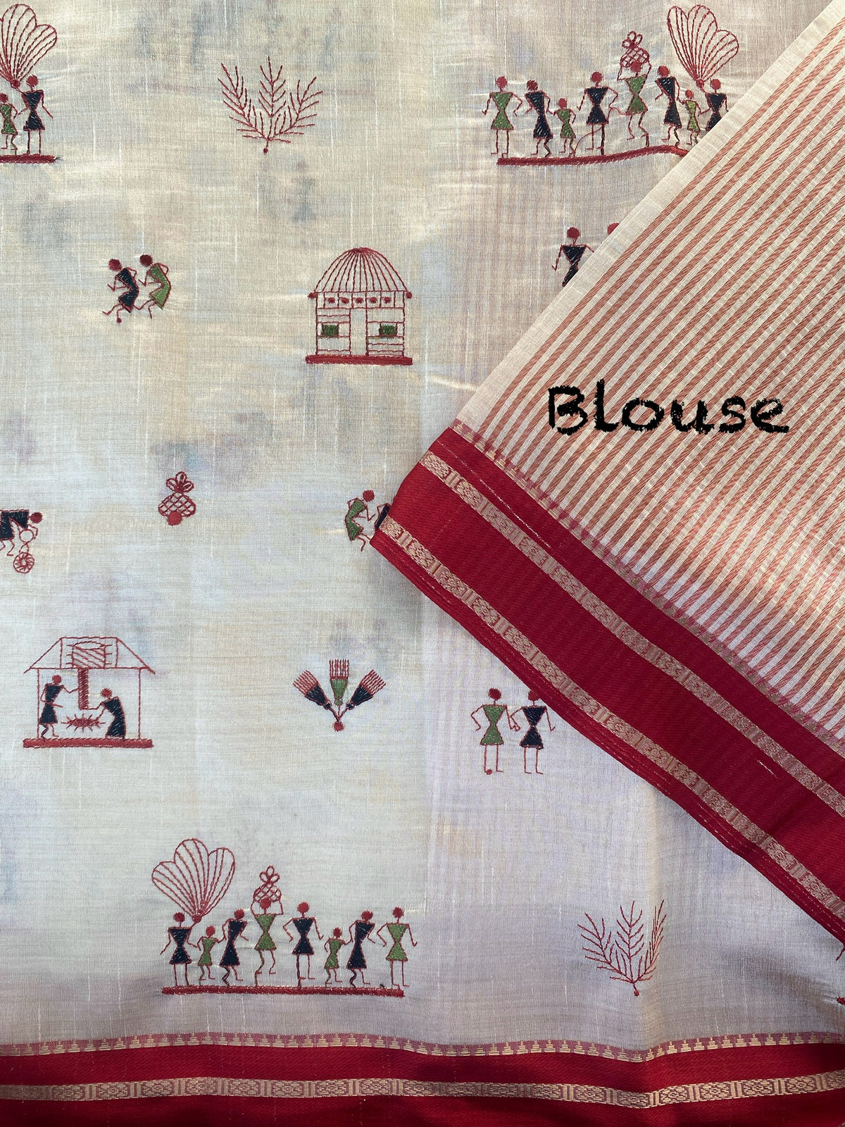 Rajrani Heritage Tussar Silk Saree