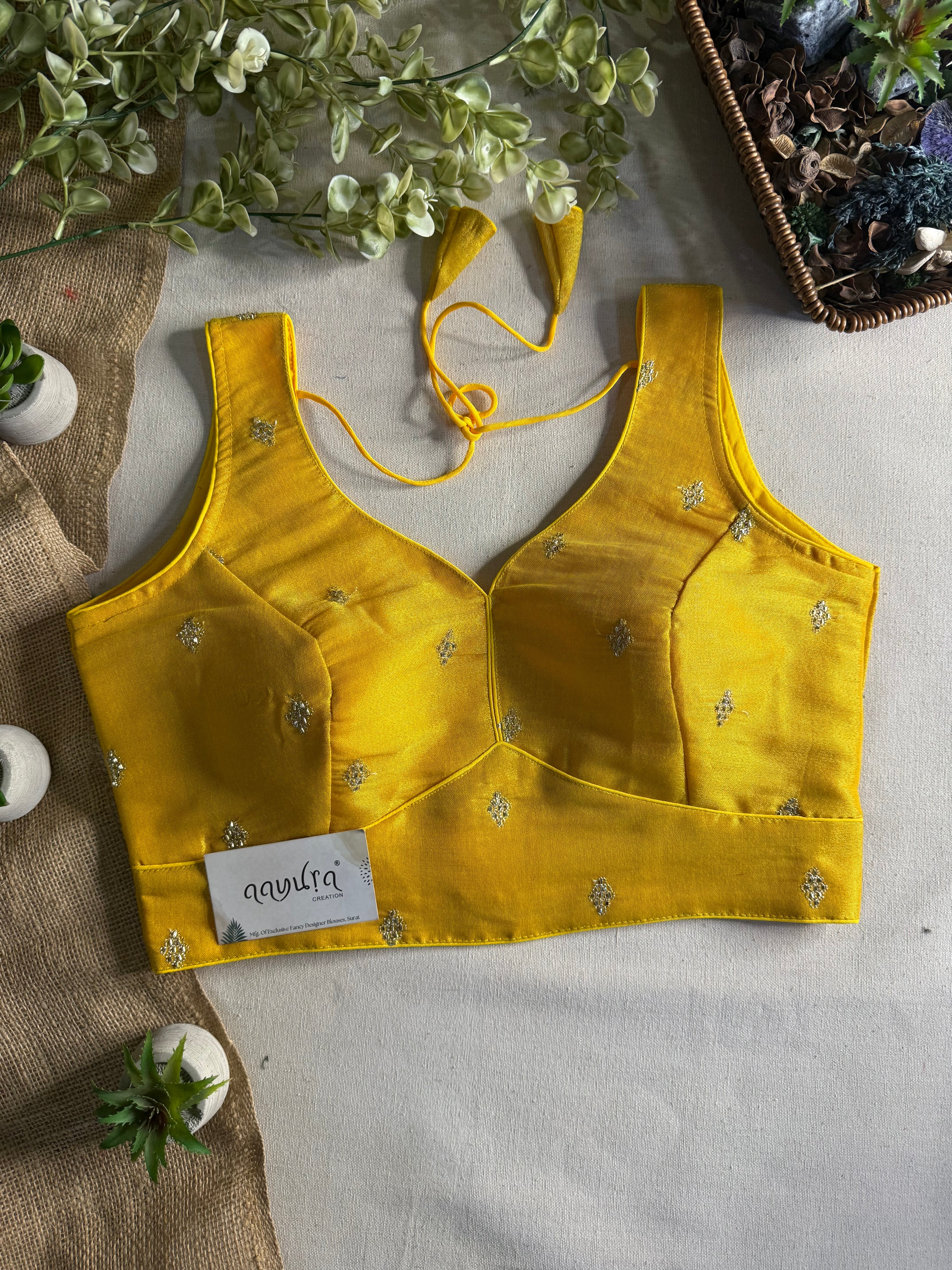 Zoya Shimmer Butti Blouse