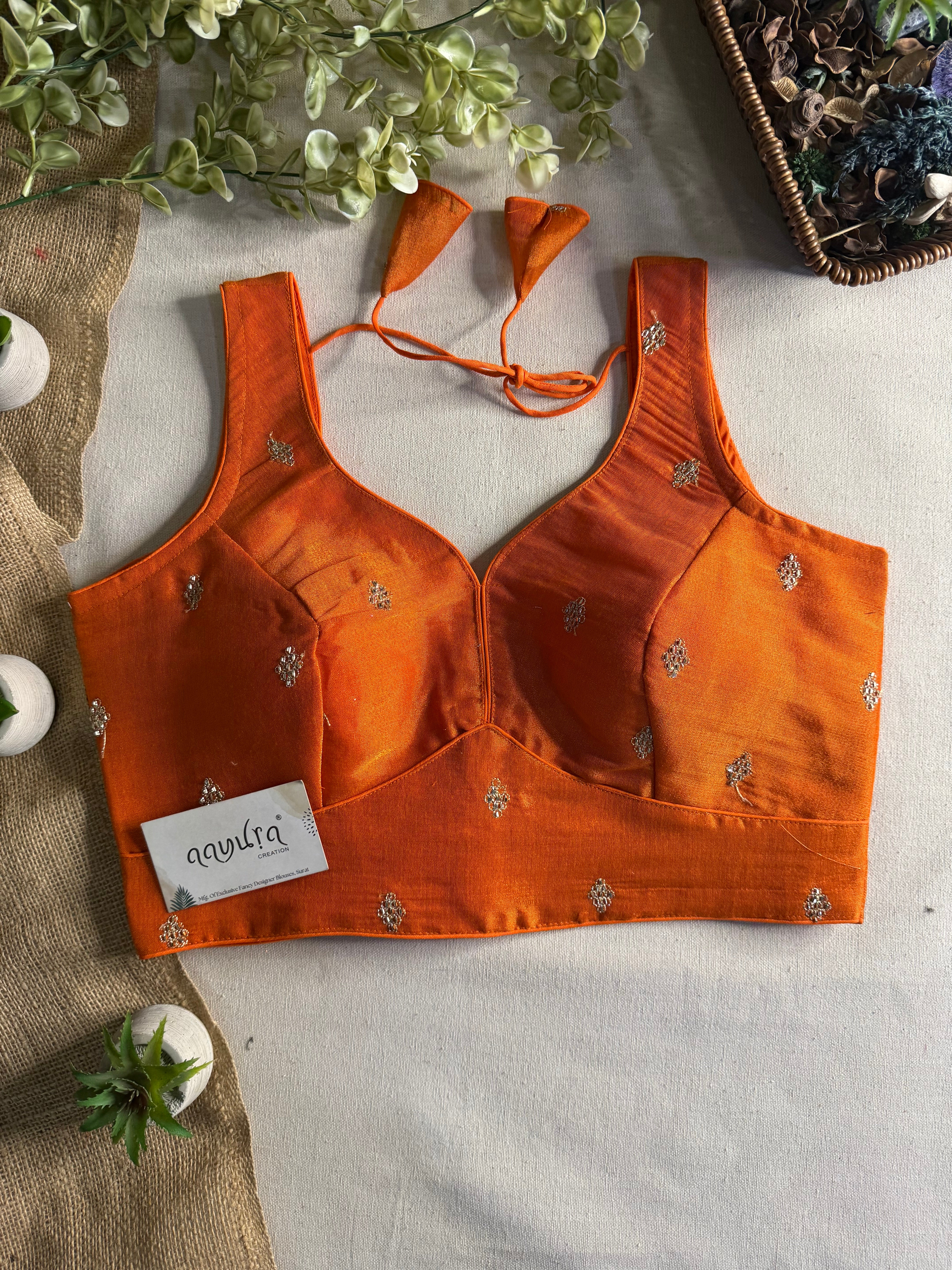 Zoya Shimmer Butti Blouse