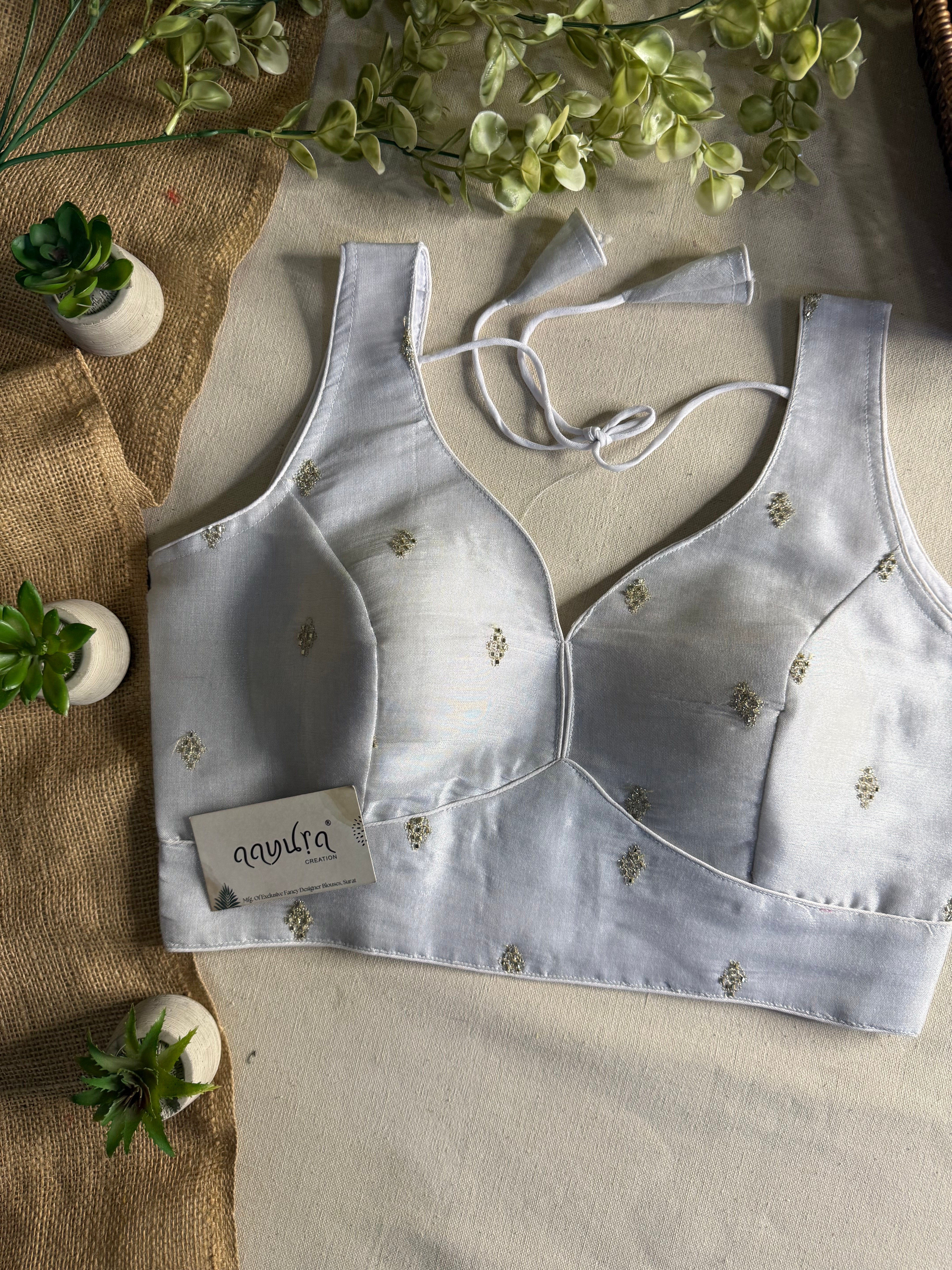 Zoya Shimmer Butti Blouse