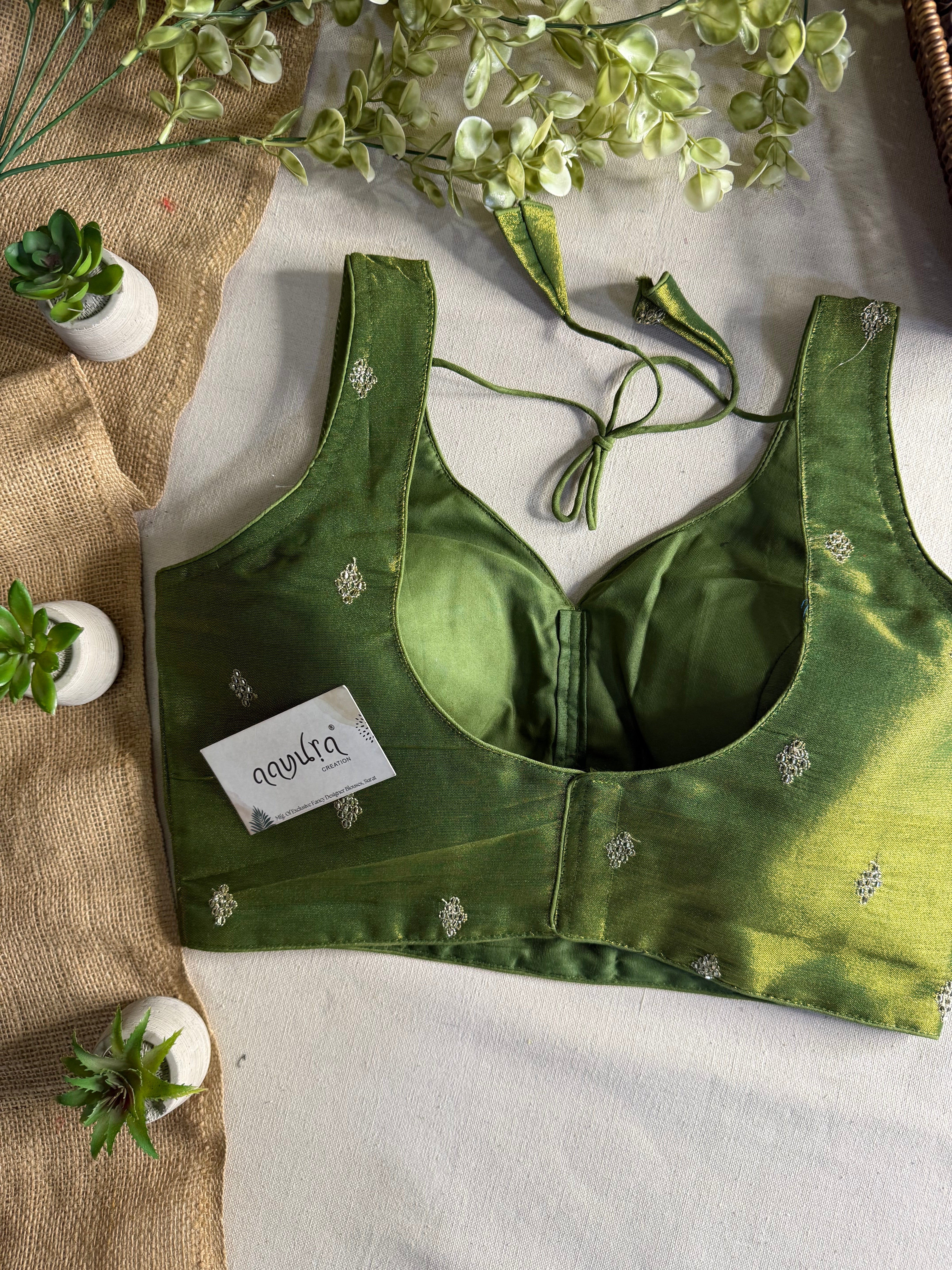 Zoya Shimmer Butti Blouse