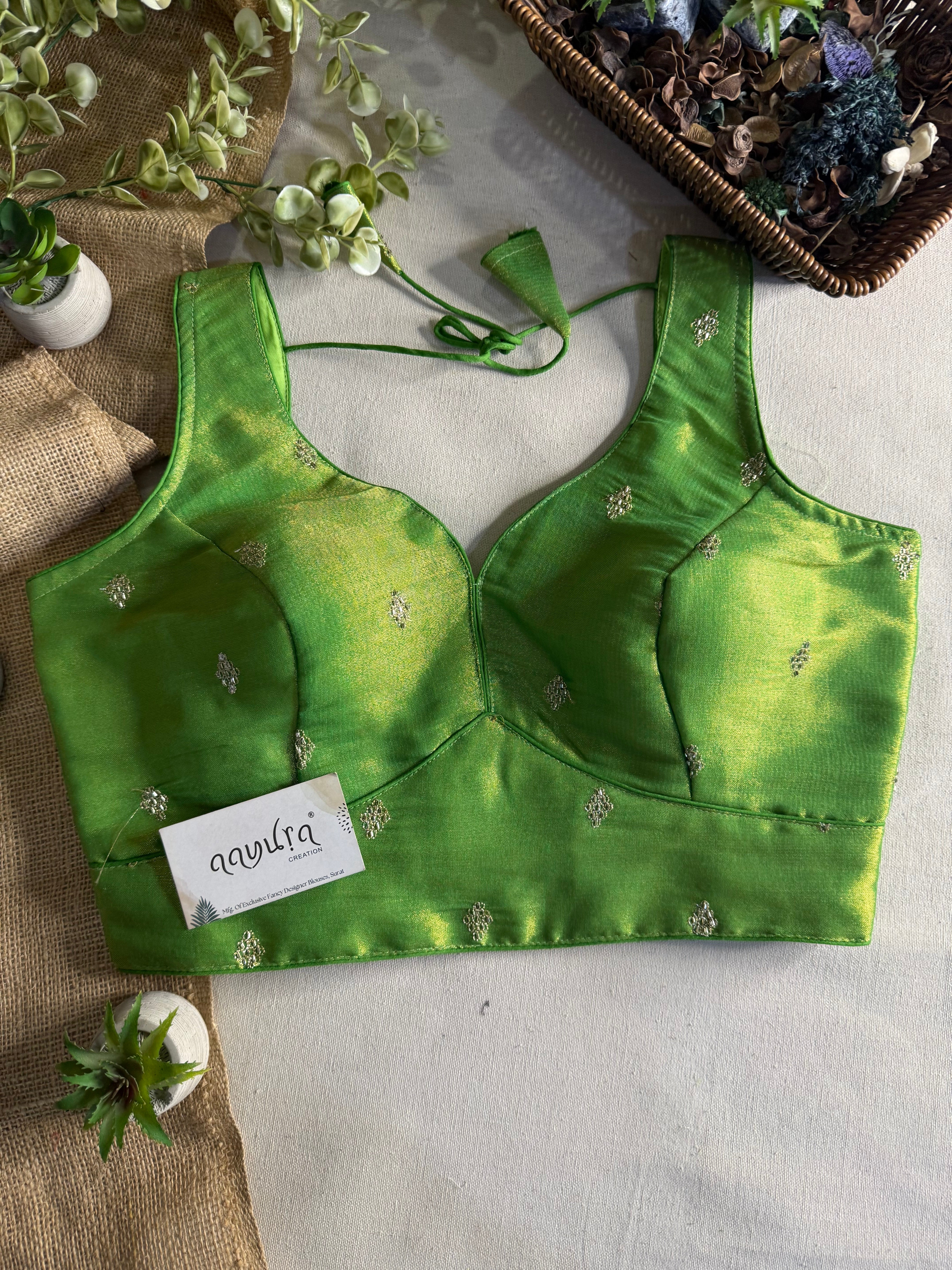 Zoya Shimmer Butti Blouse