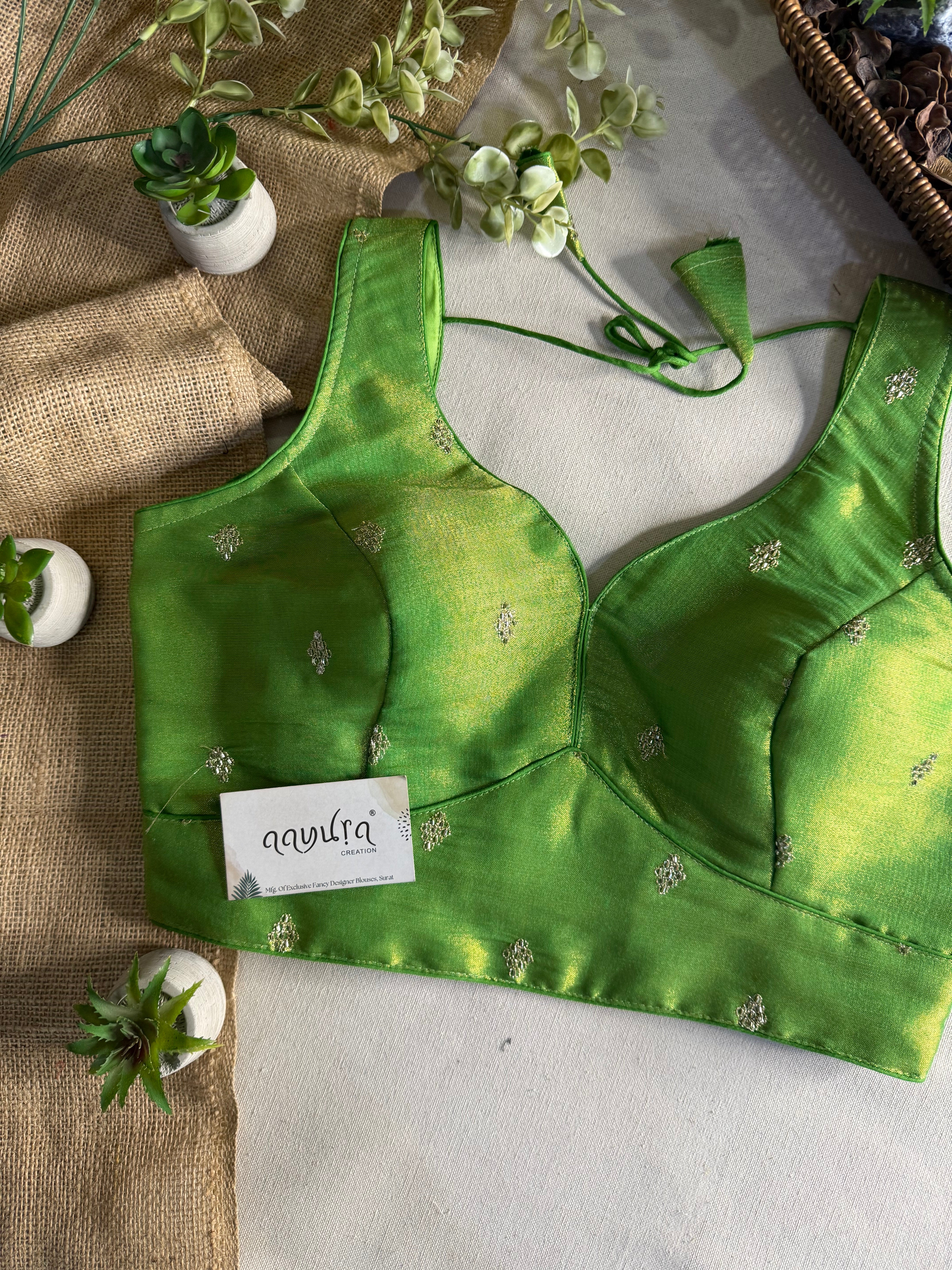 Zoya Shimmer Butti Blouse