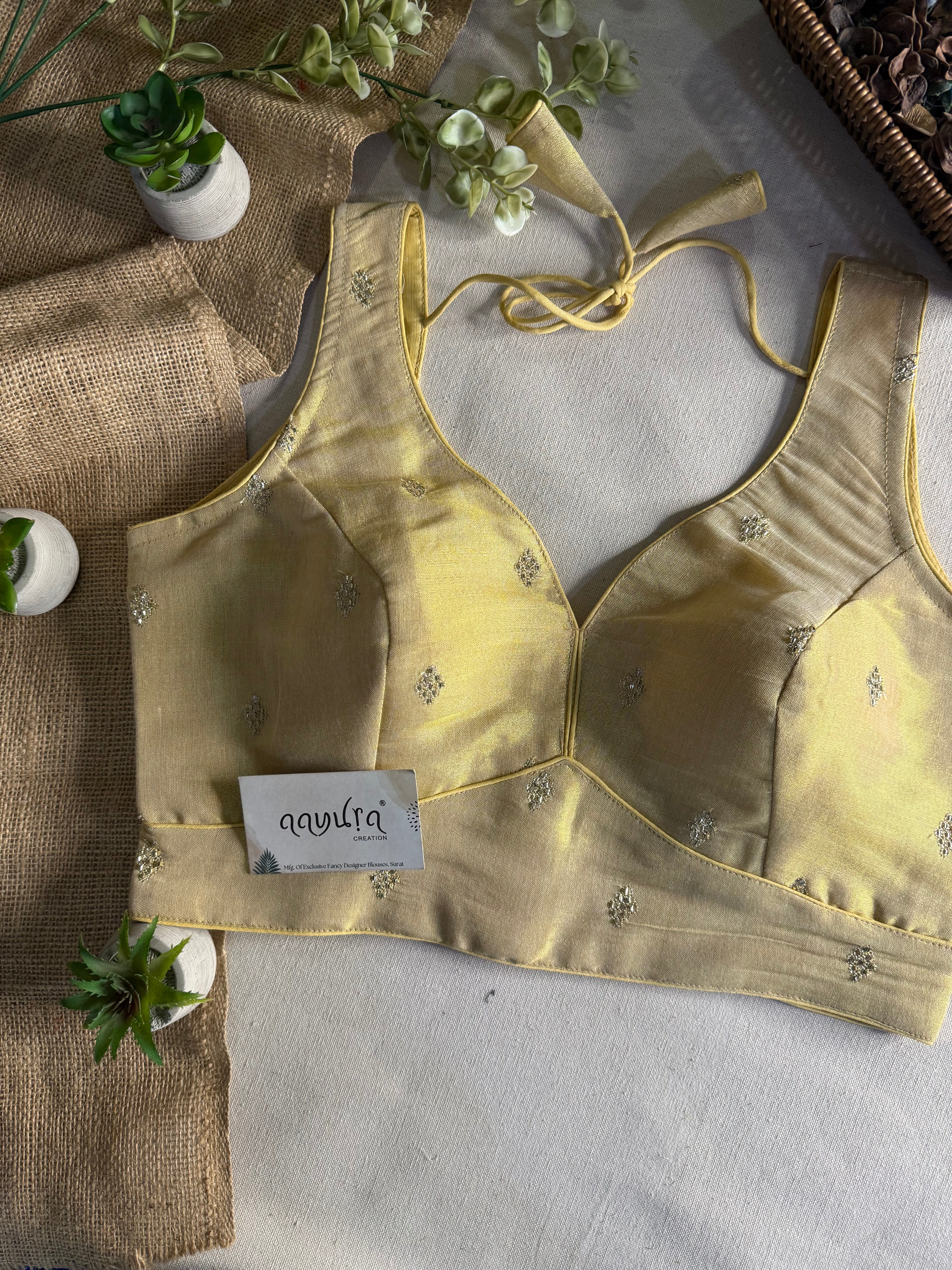 Zoya Shimmer Butti Blouse