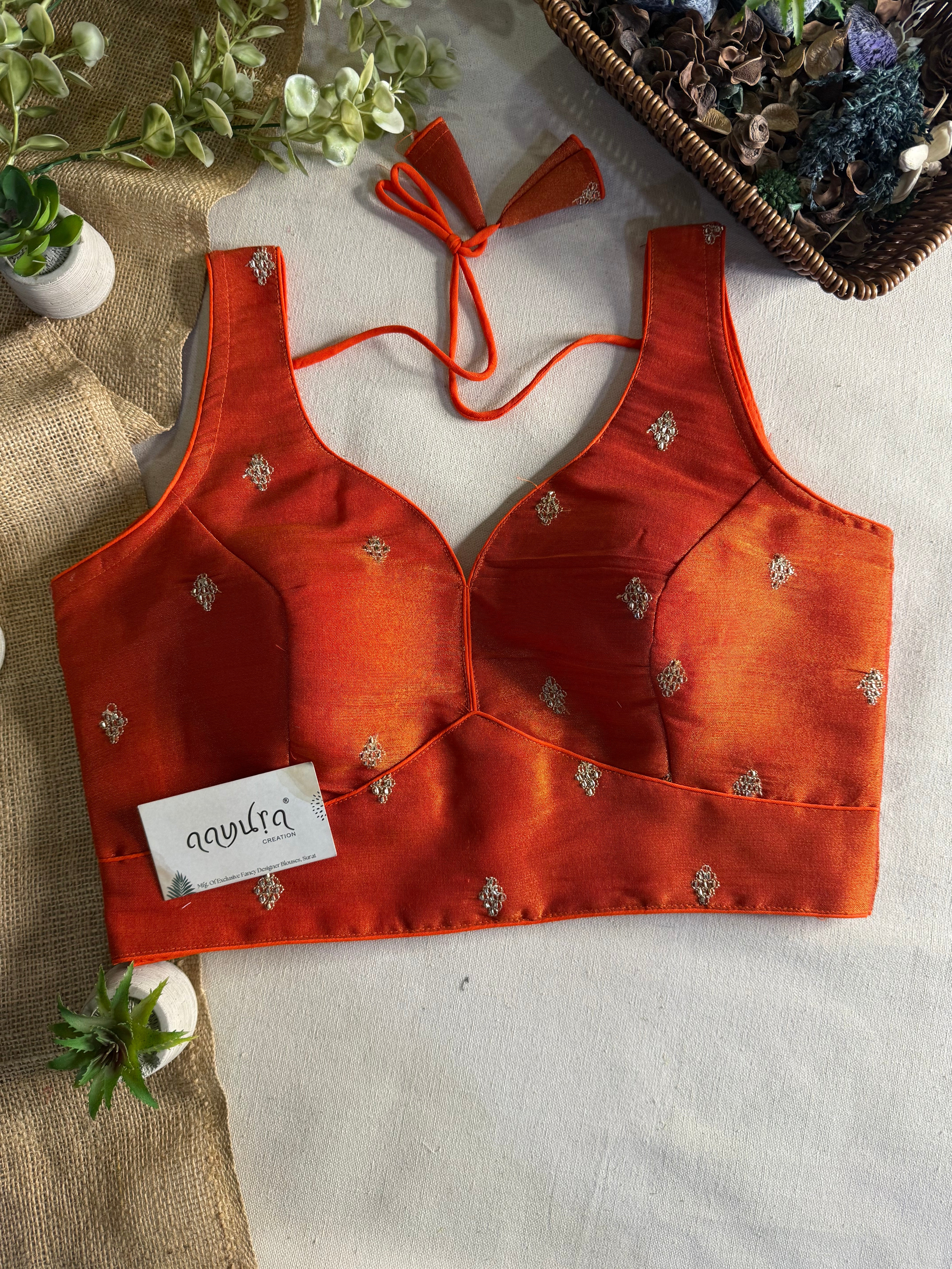 Zoya Shimmer Butti Blouse