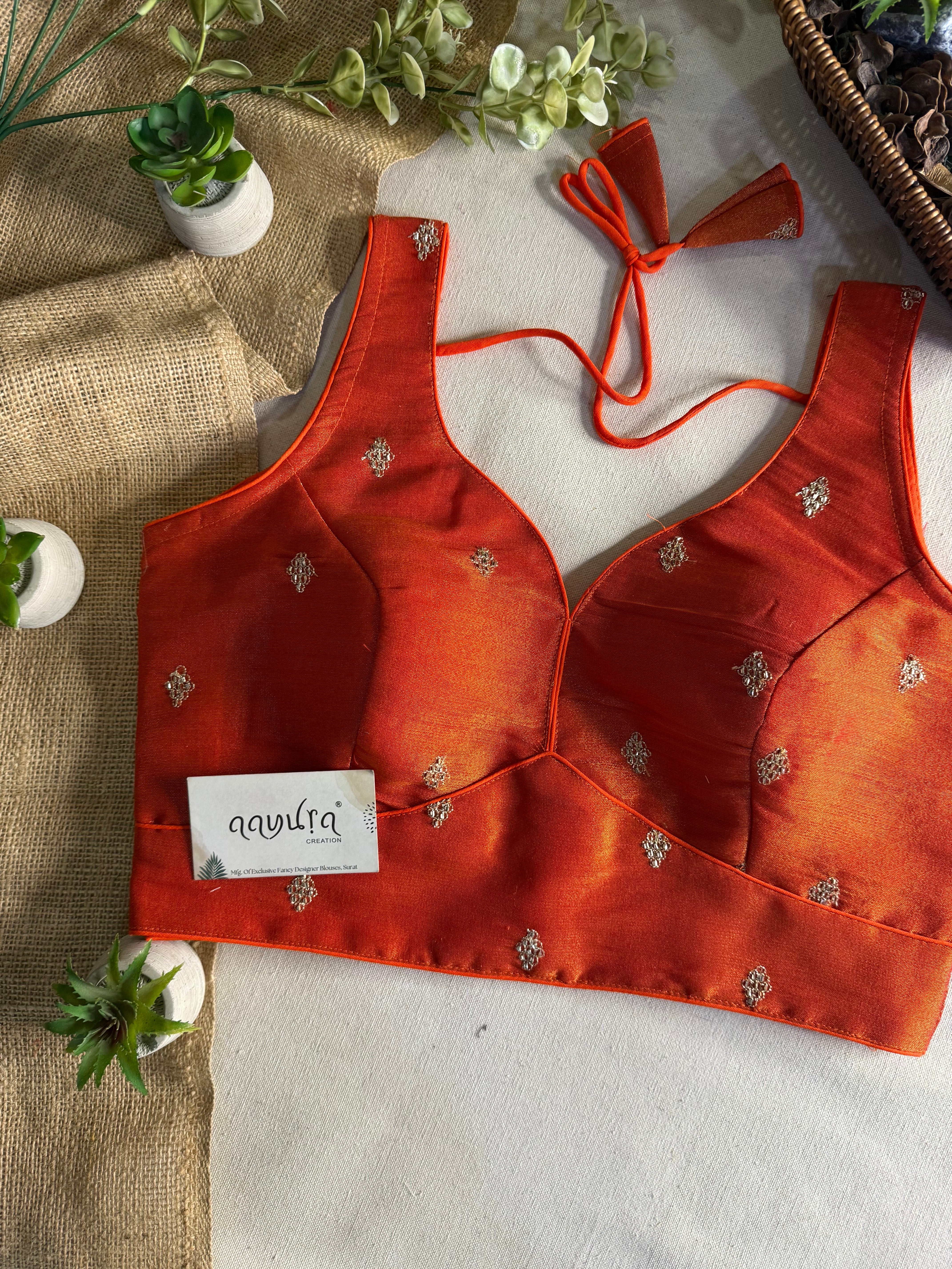 Zoya Shimmer Butti Blouse