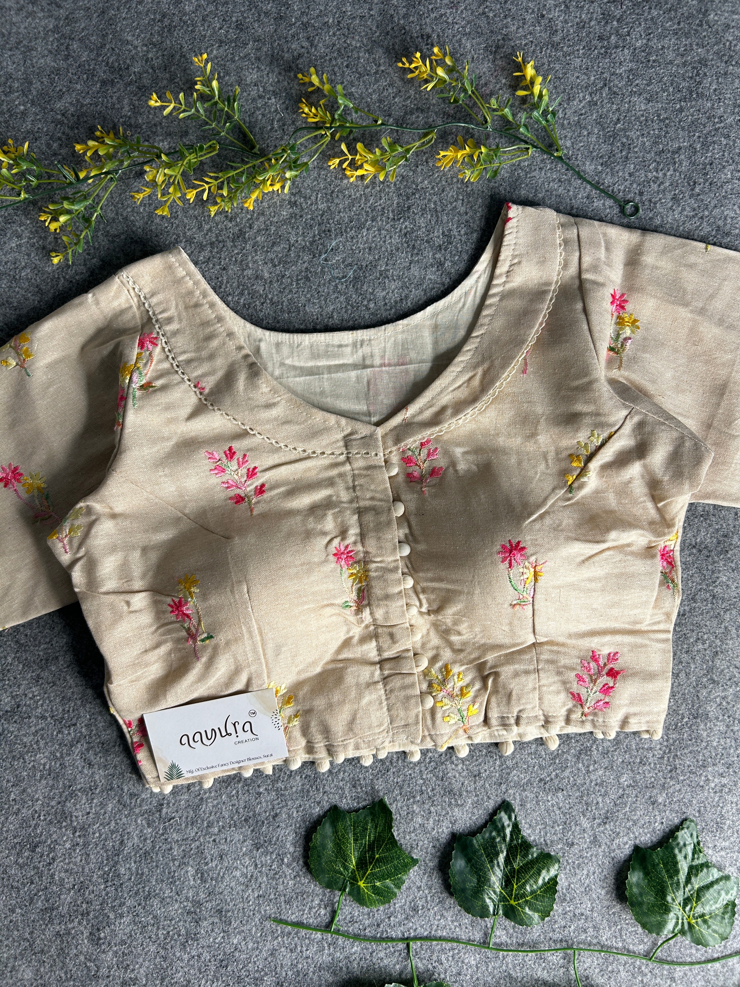 Khadi Cotton Blouse