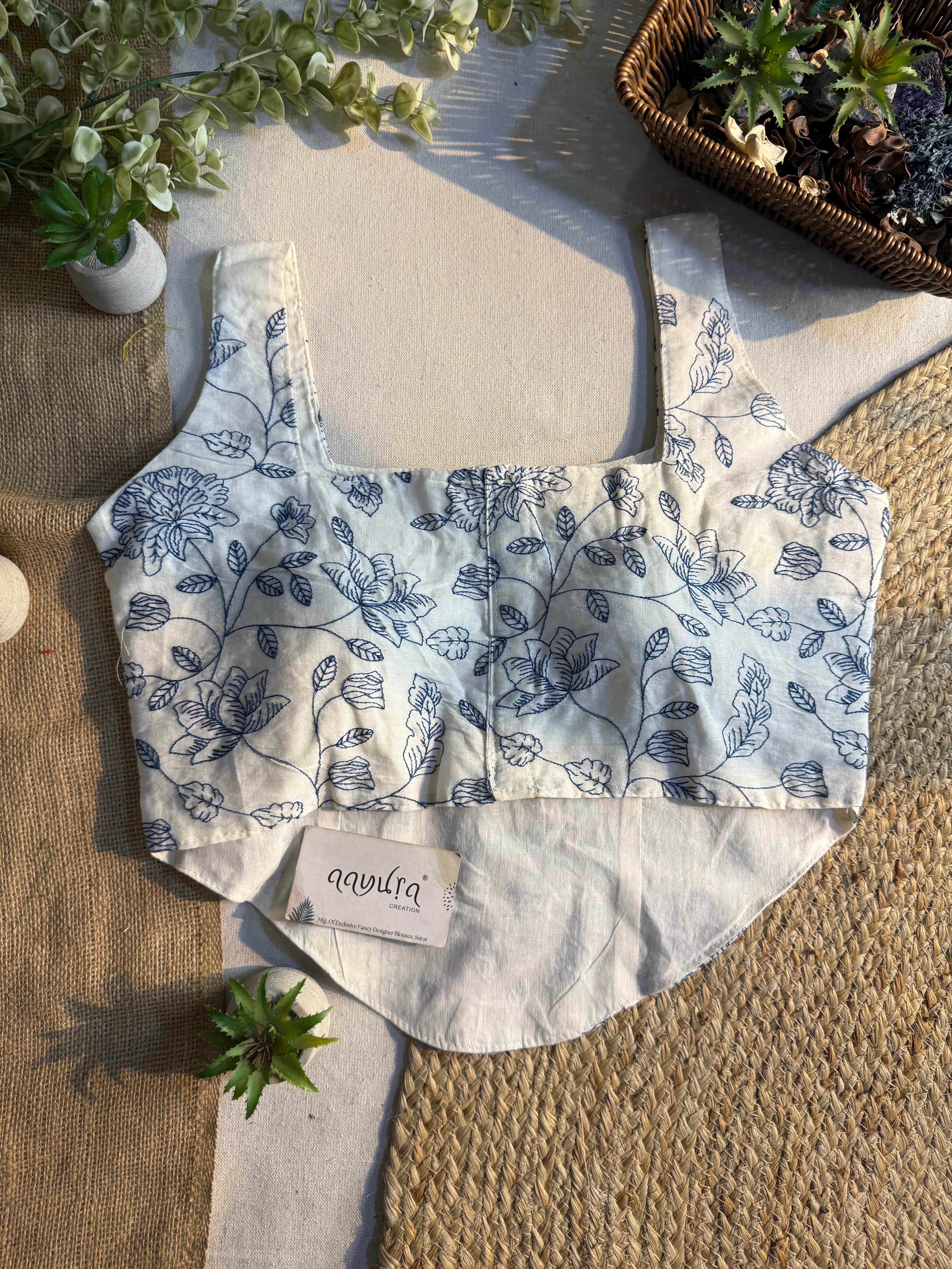 Multiflora Cotton Blouse
