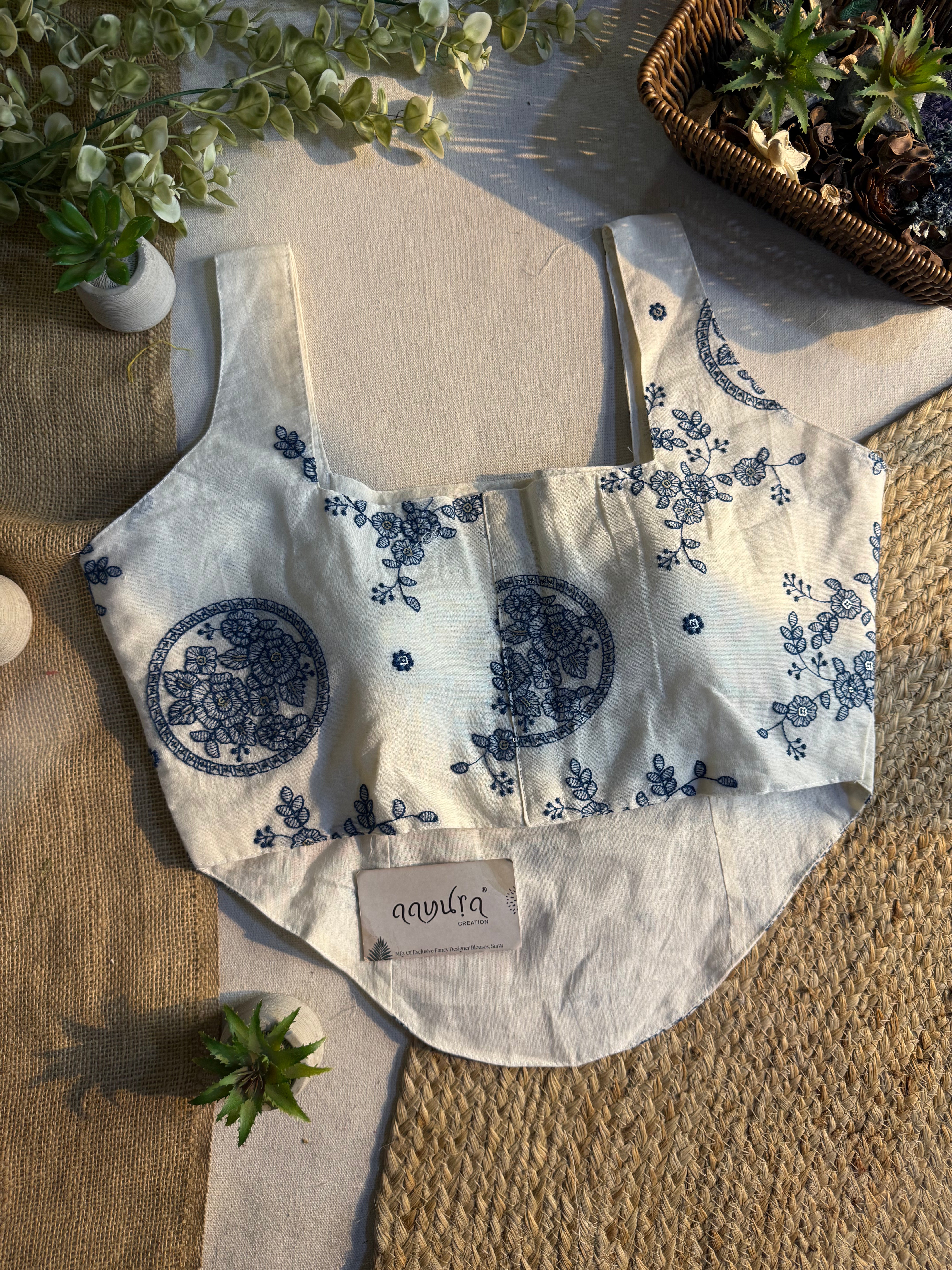 Multiflora Cotton Blouse