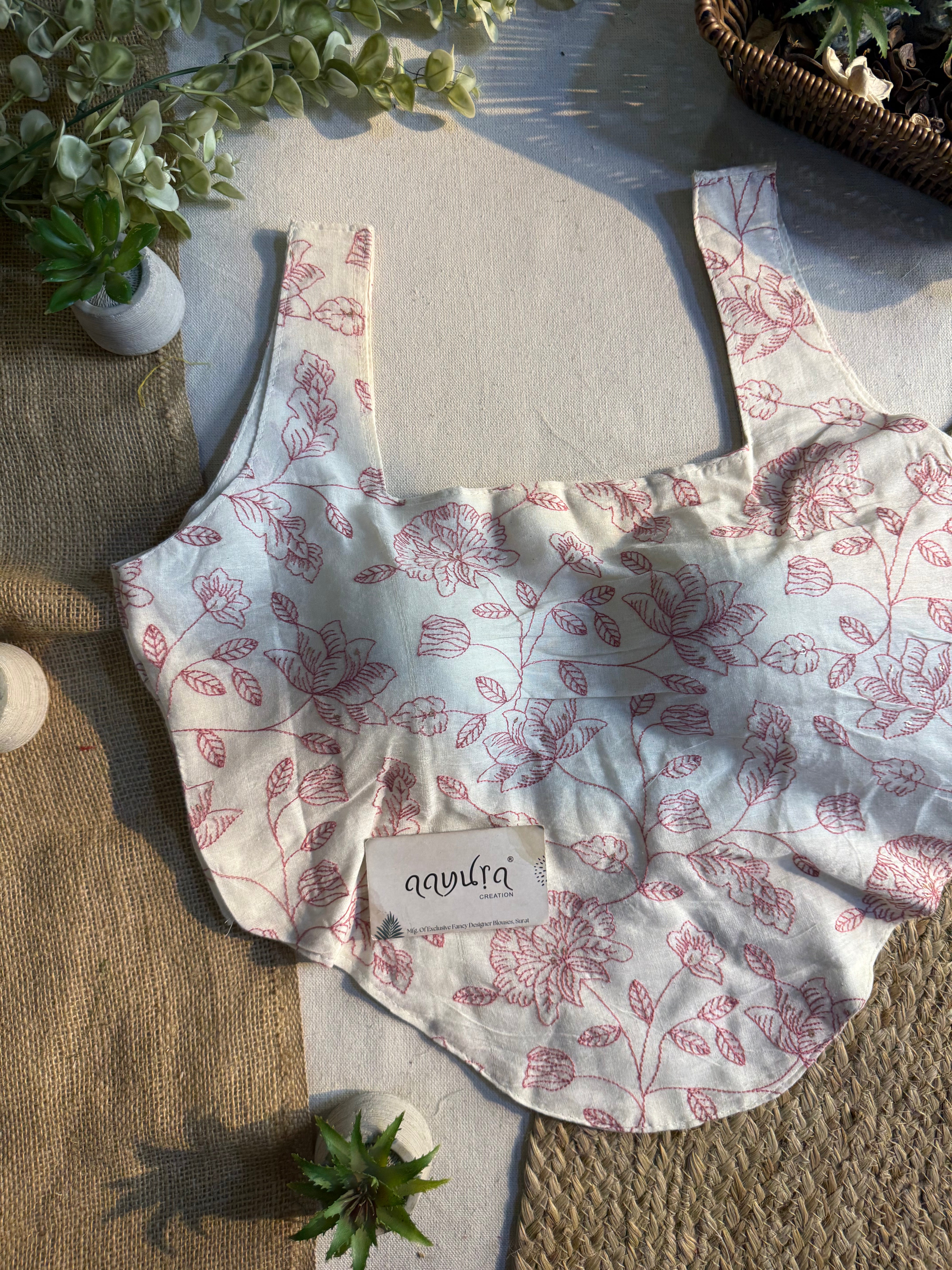 Multiflora Cotton Blouse
