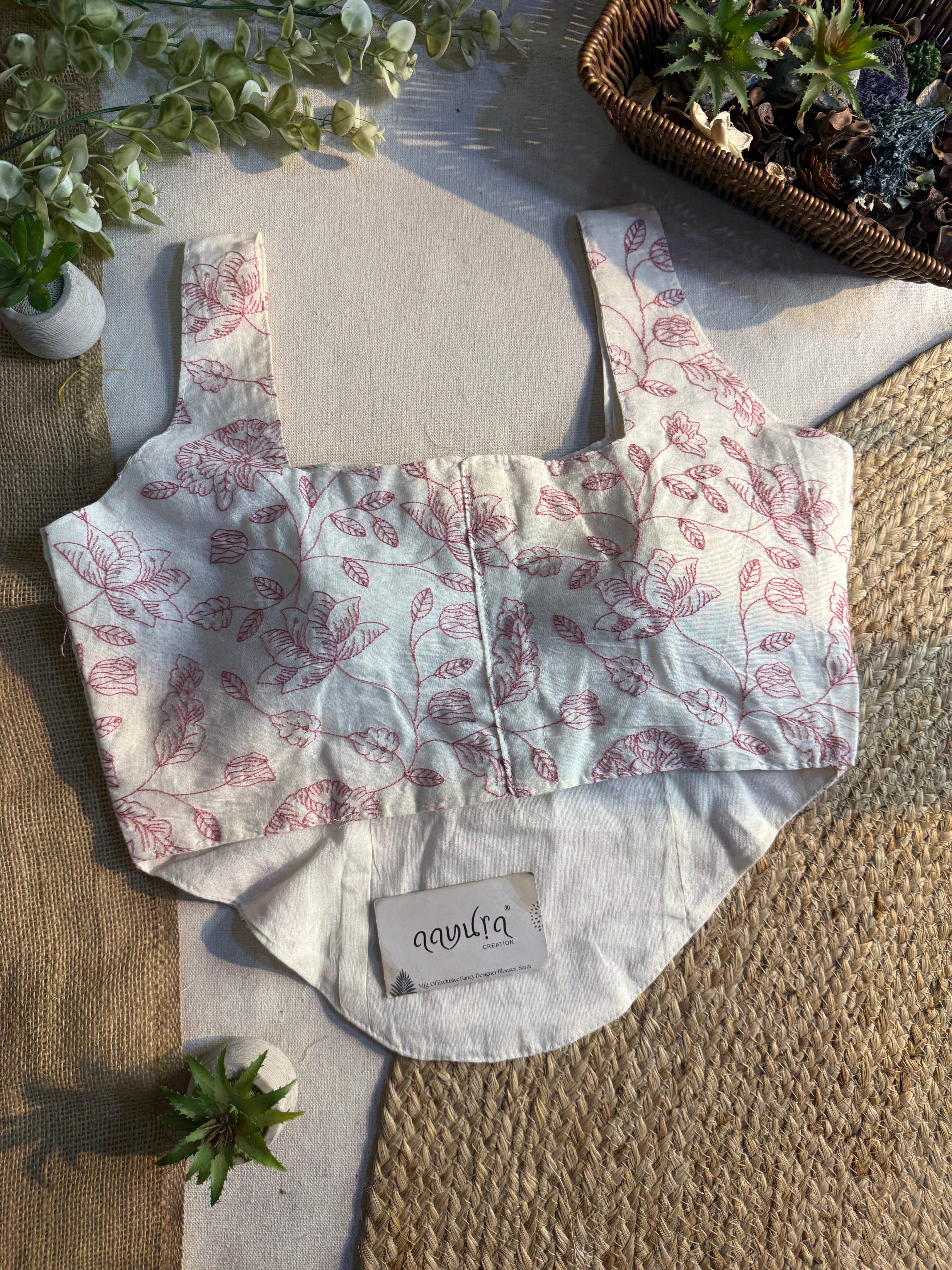 Multiflora Cotton Blouse