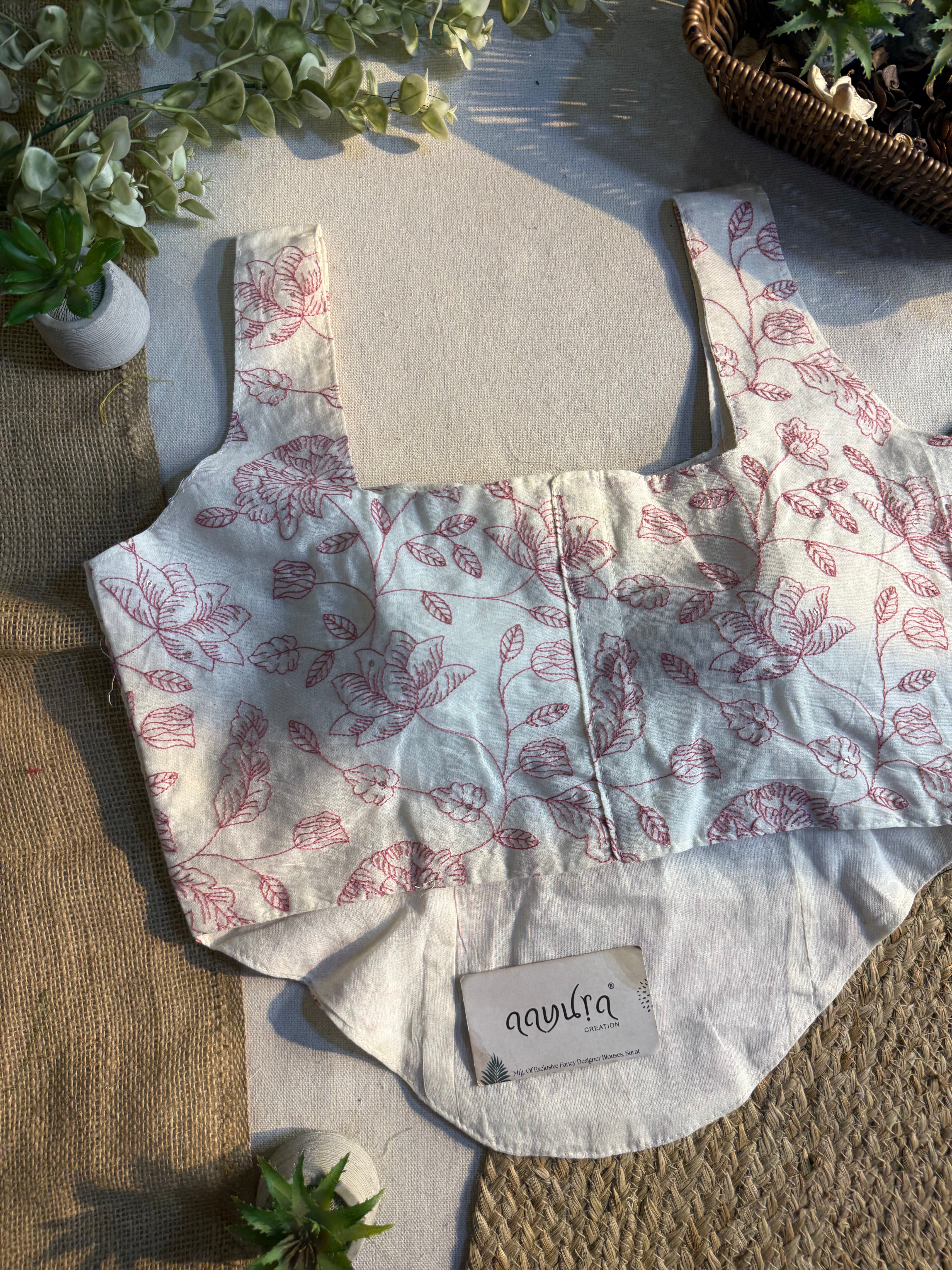 Multiflora Cotton Blouse