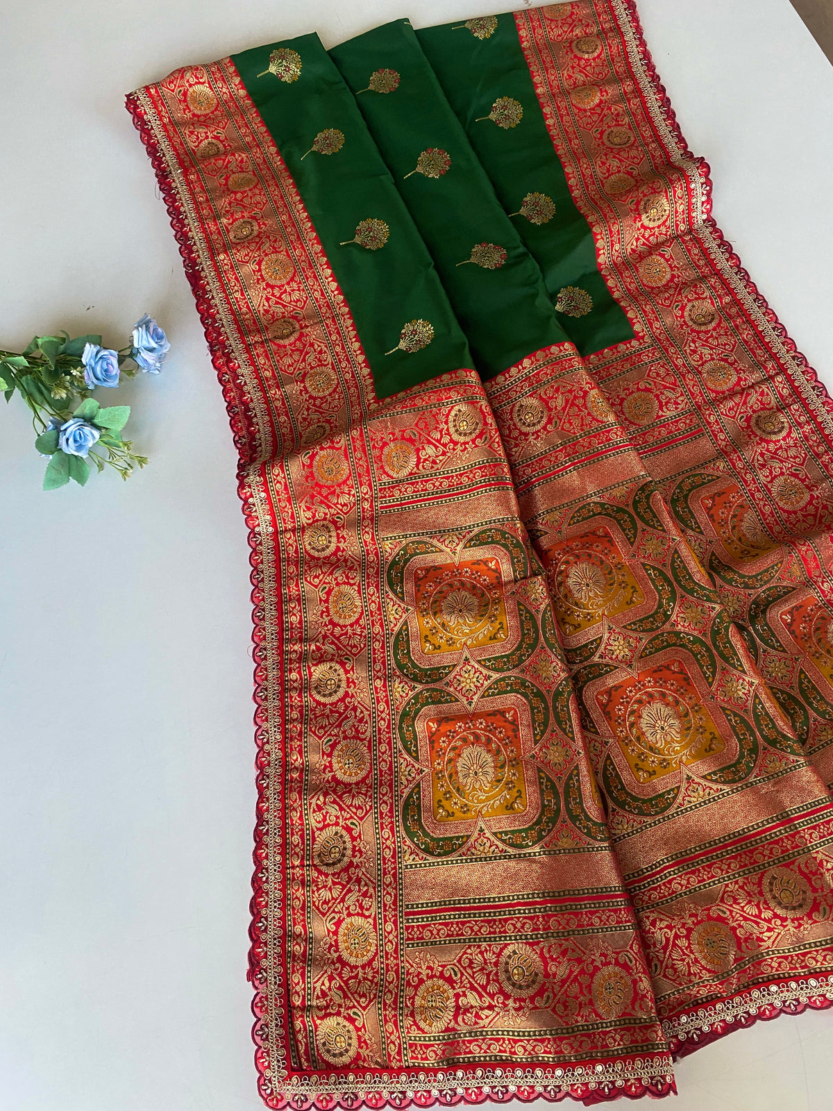 Revati Premium Border Banarasi Saree