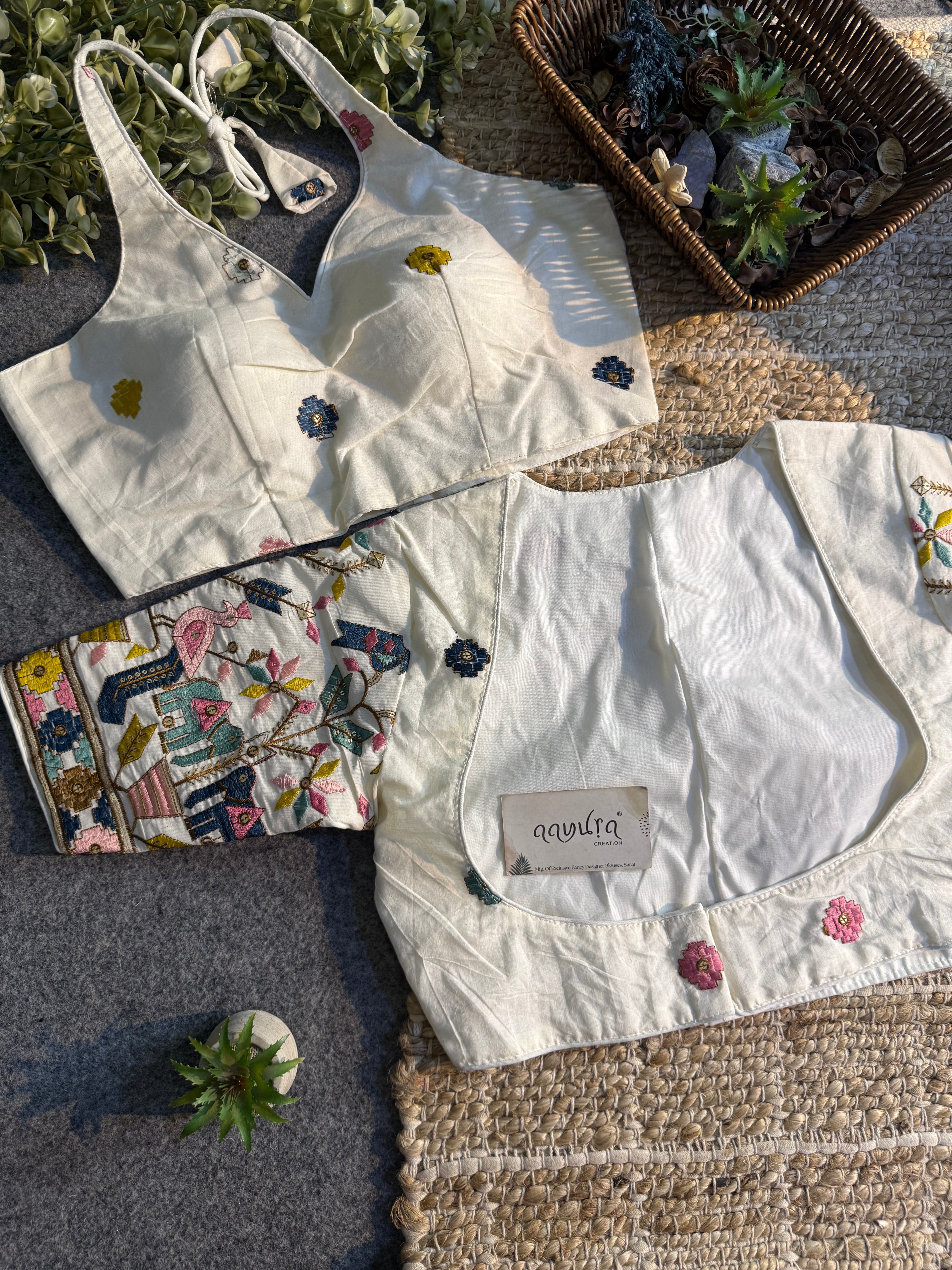 Premium Cotton 2 Way Blouse