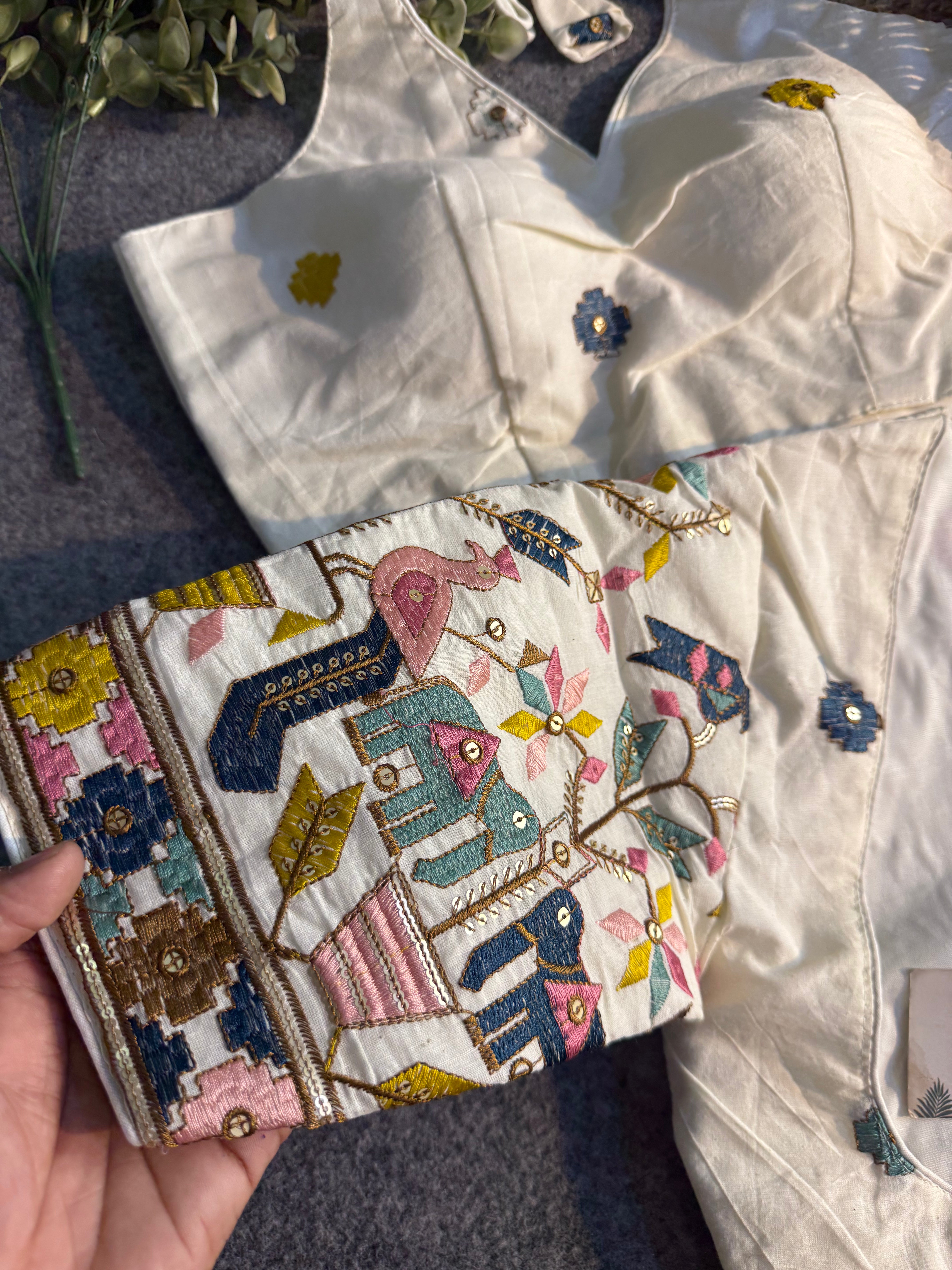 Premium Cotton 2 Way Blouse