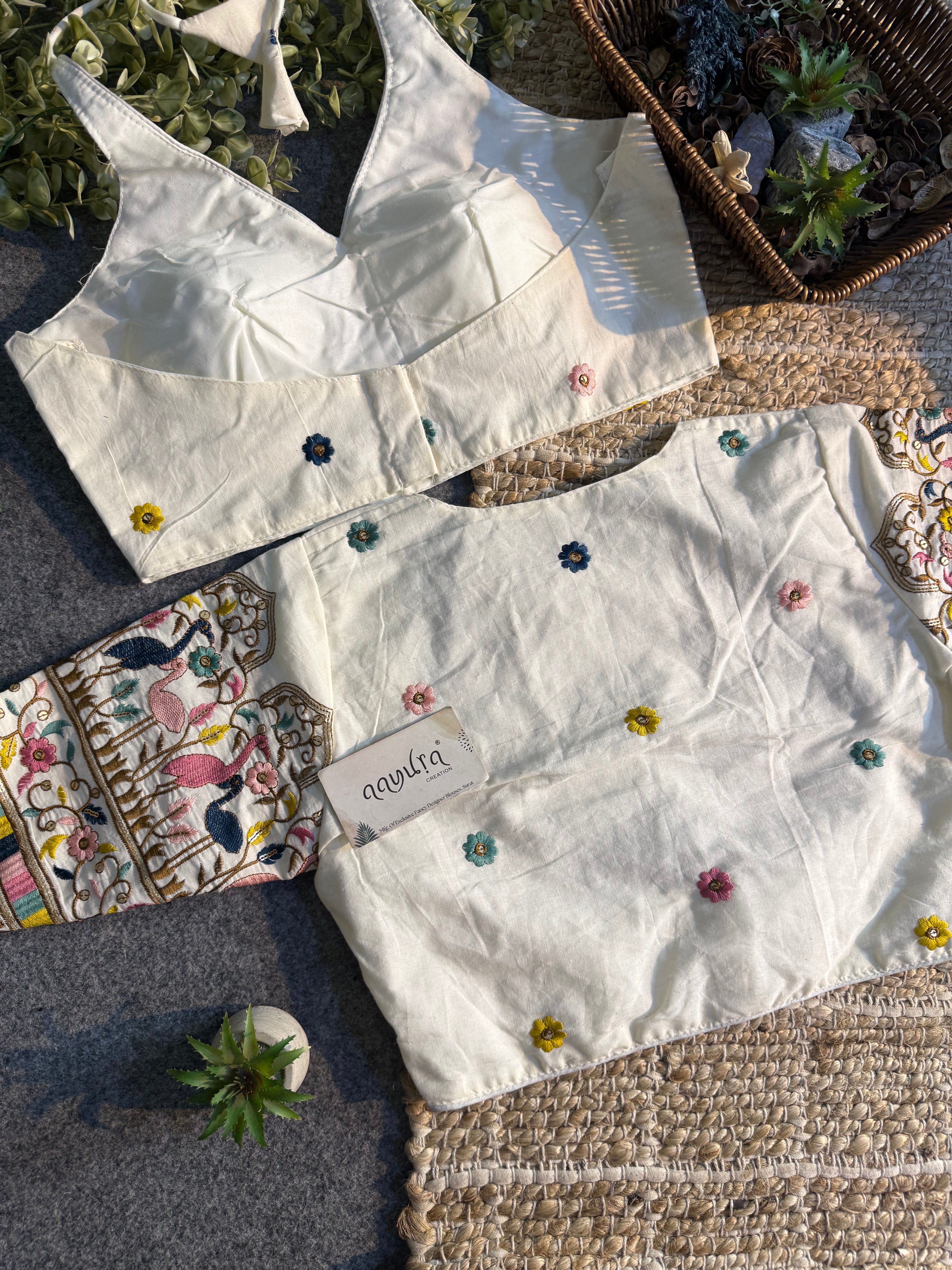 Premium Cotton 2 Way Blouse