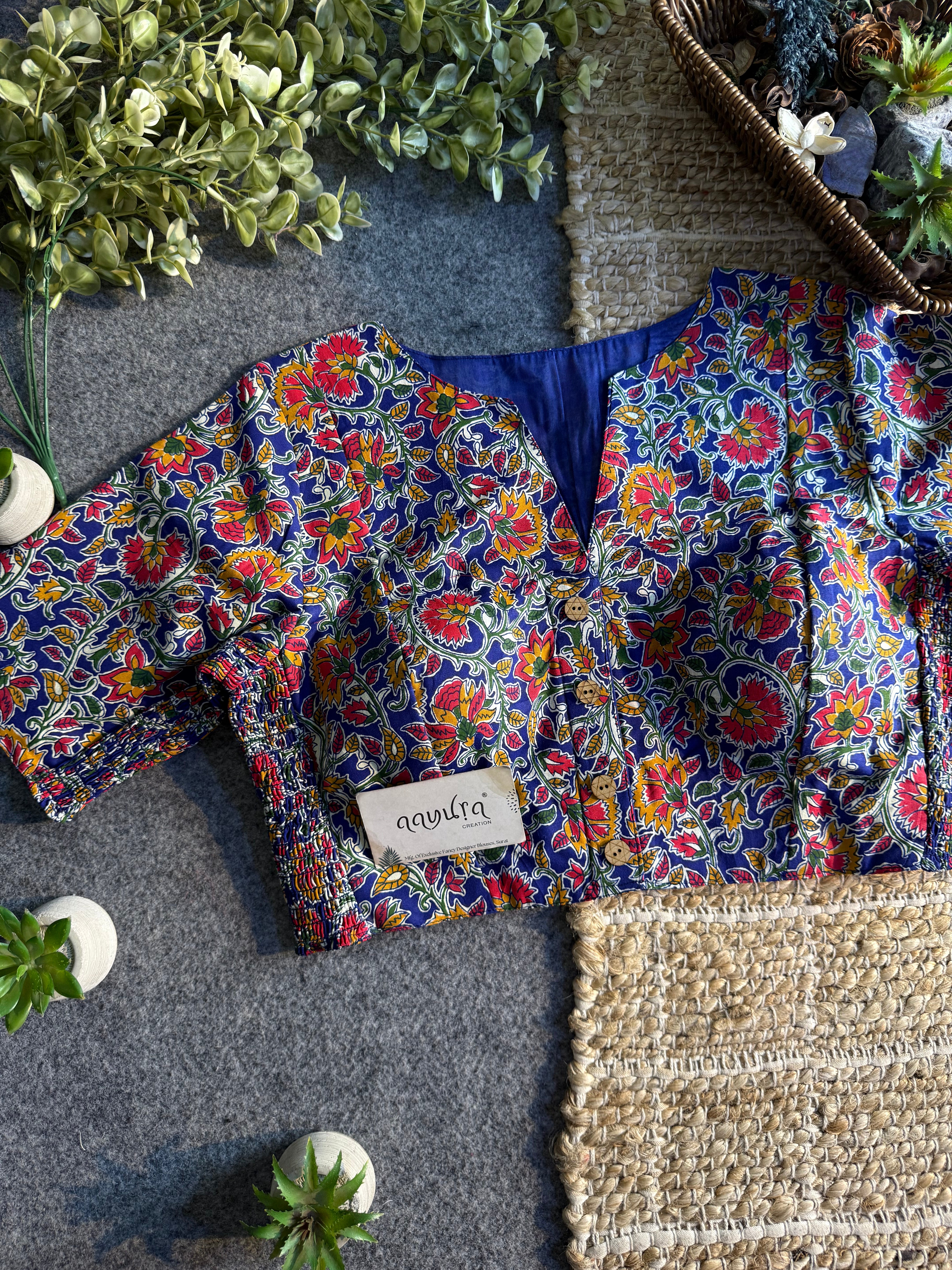 Comfort Fit Cotton Blouse