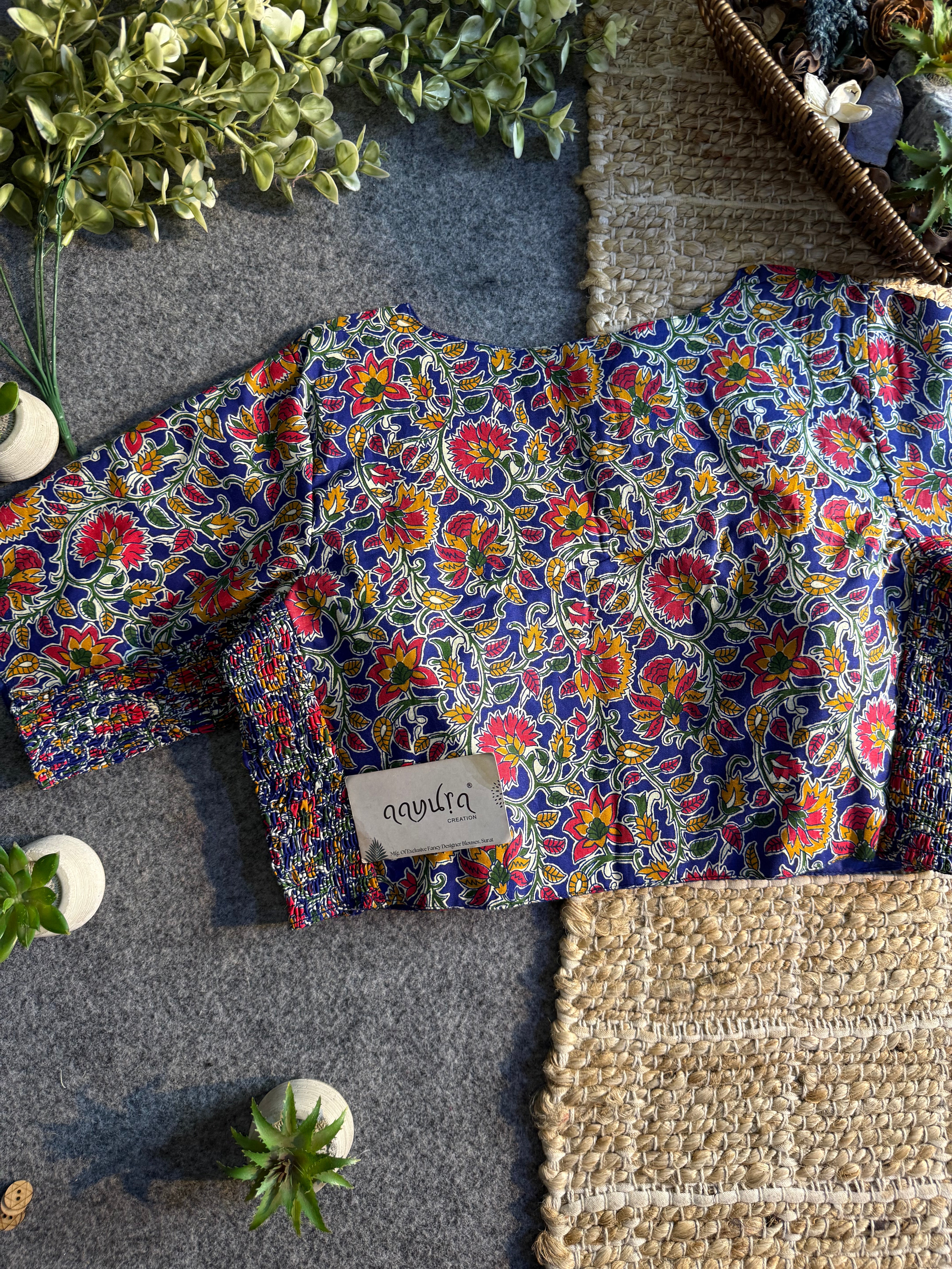 Comfort Fit Cotton Blouse