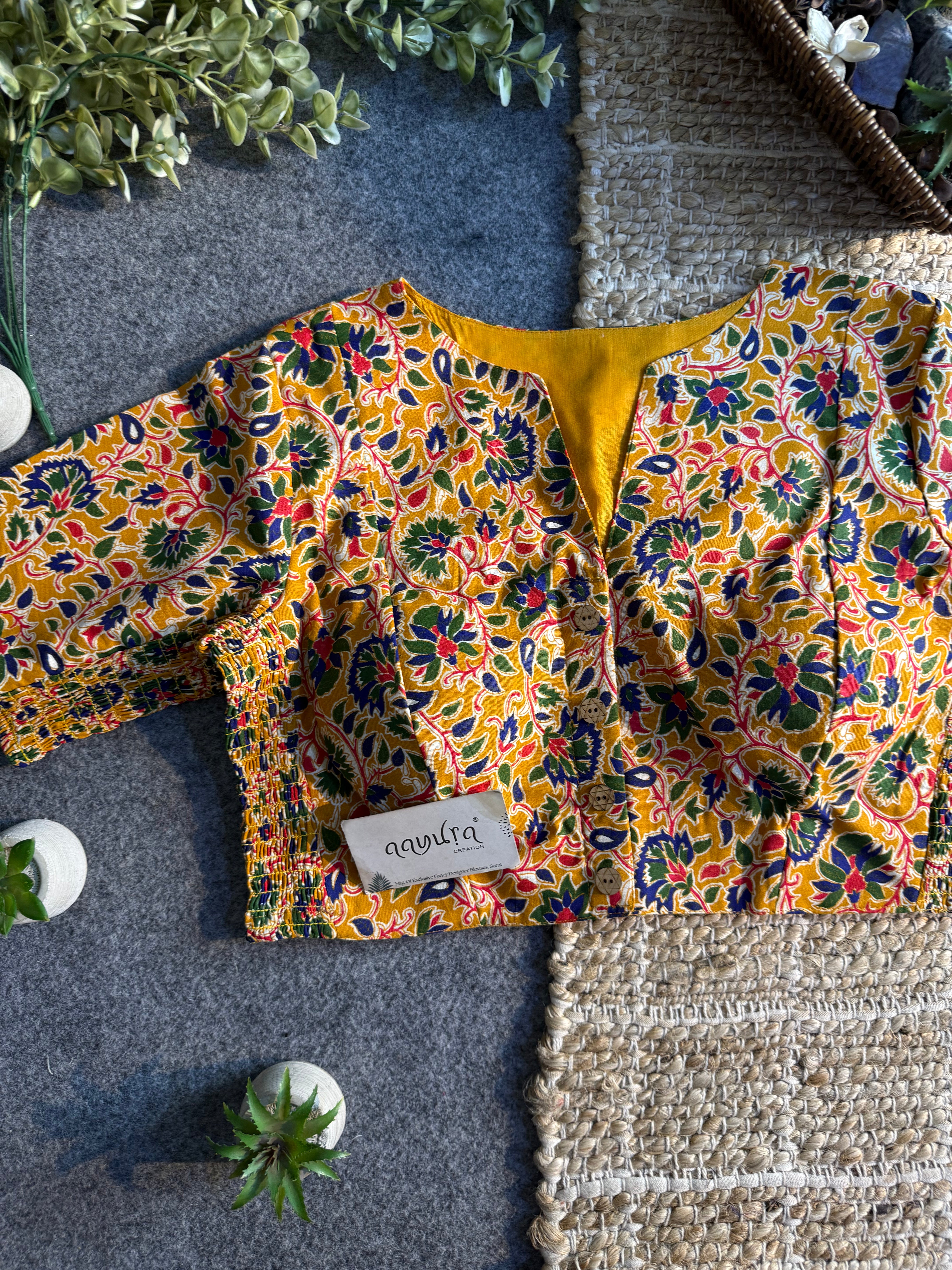 Comfort Fit Cotton Blouse