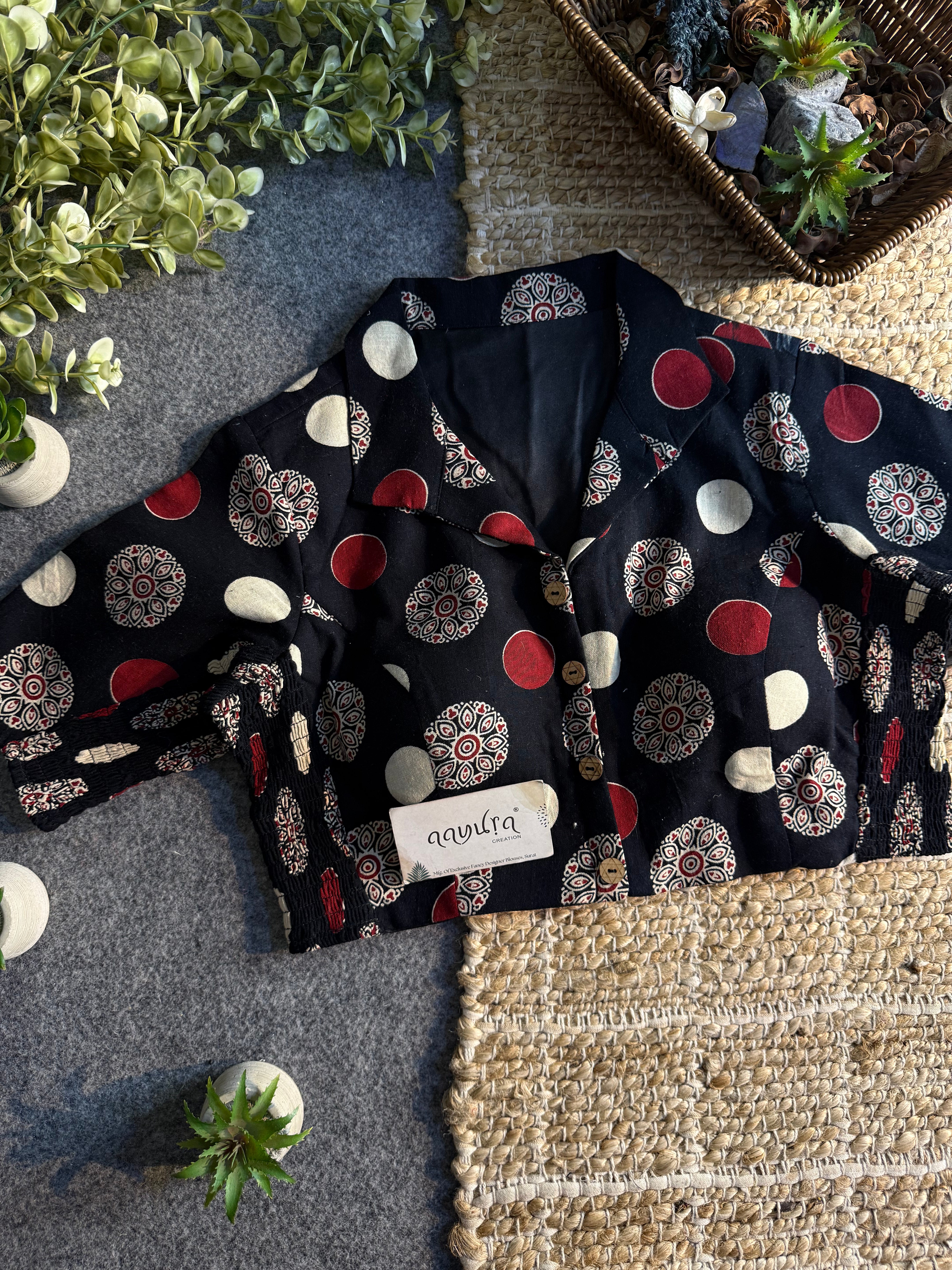 Ebony Grace Designer Blouse