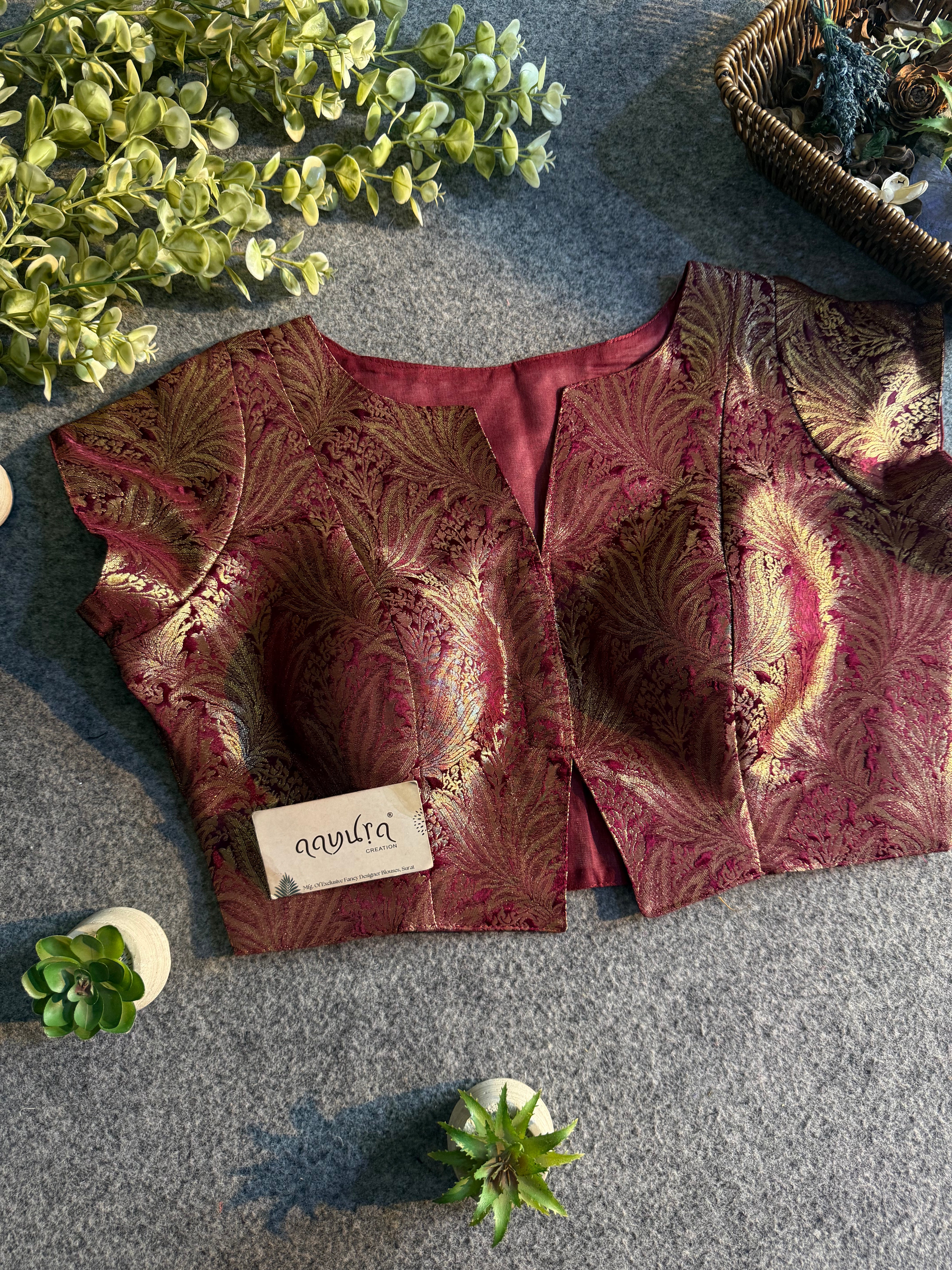 VANSHIKA FRONT OPEN BLOUSE