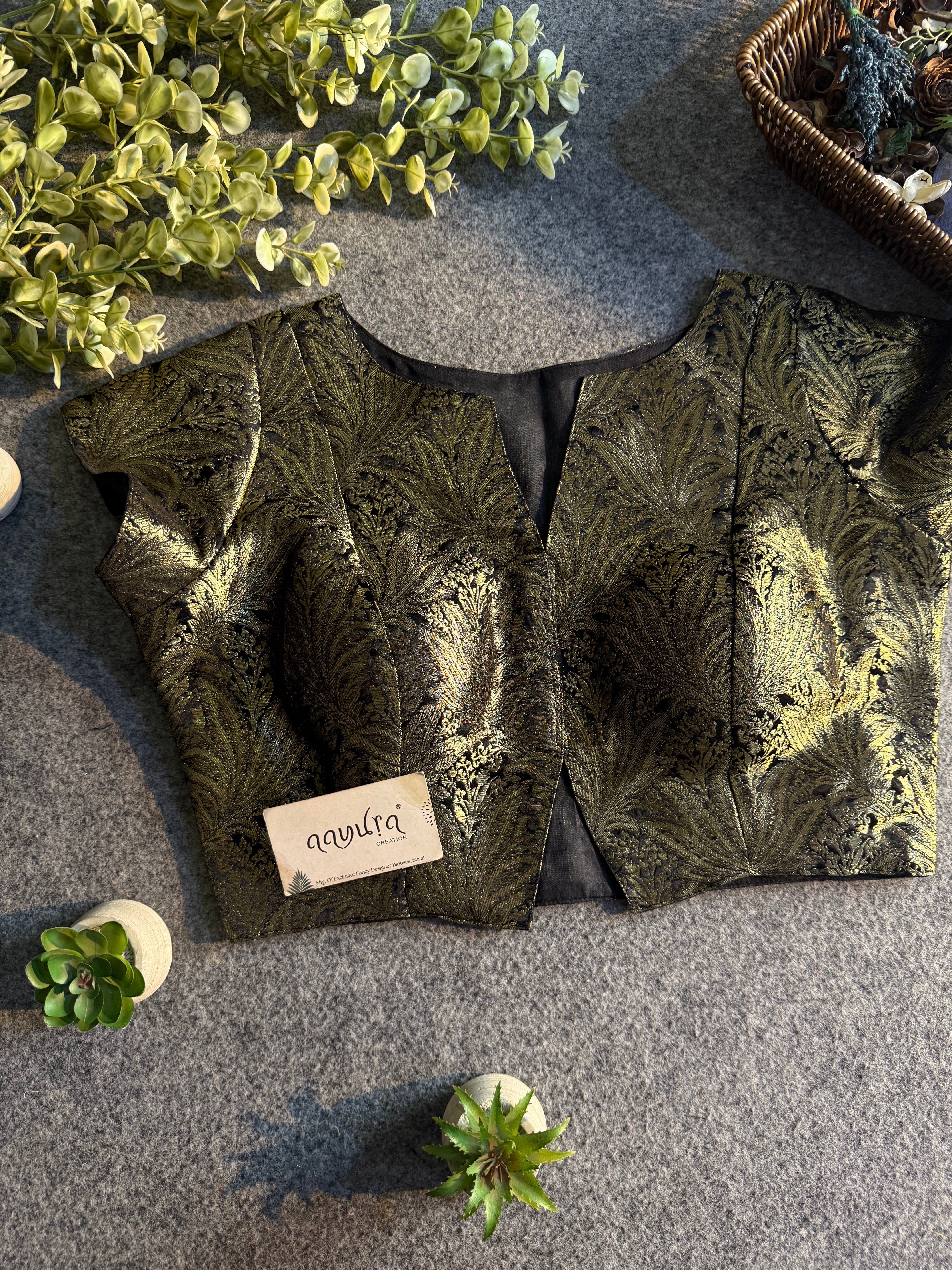 VANSHIKA FRONT OPEN BLOUSE