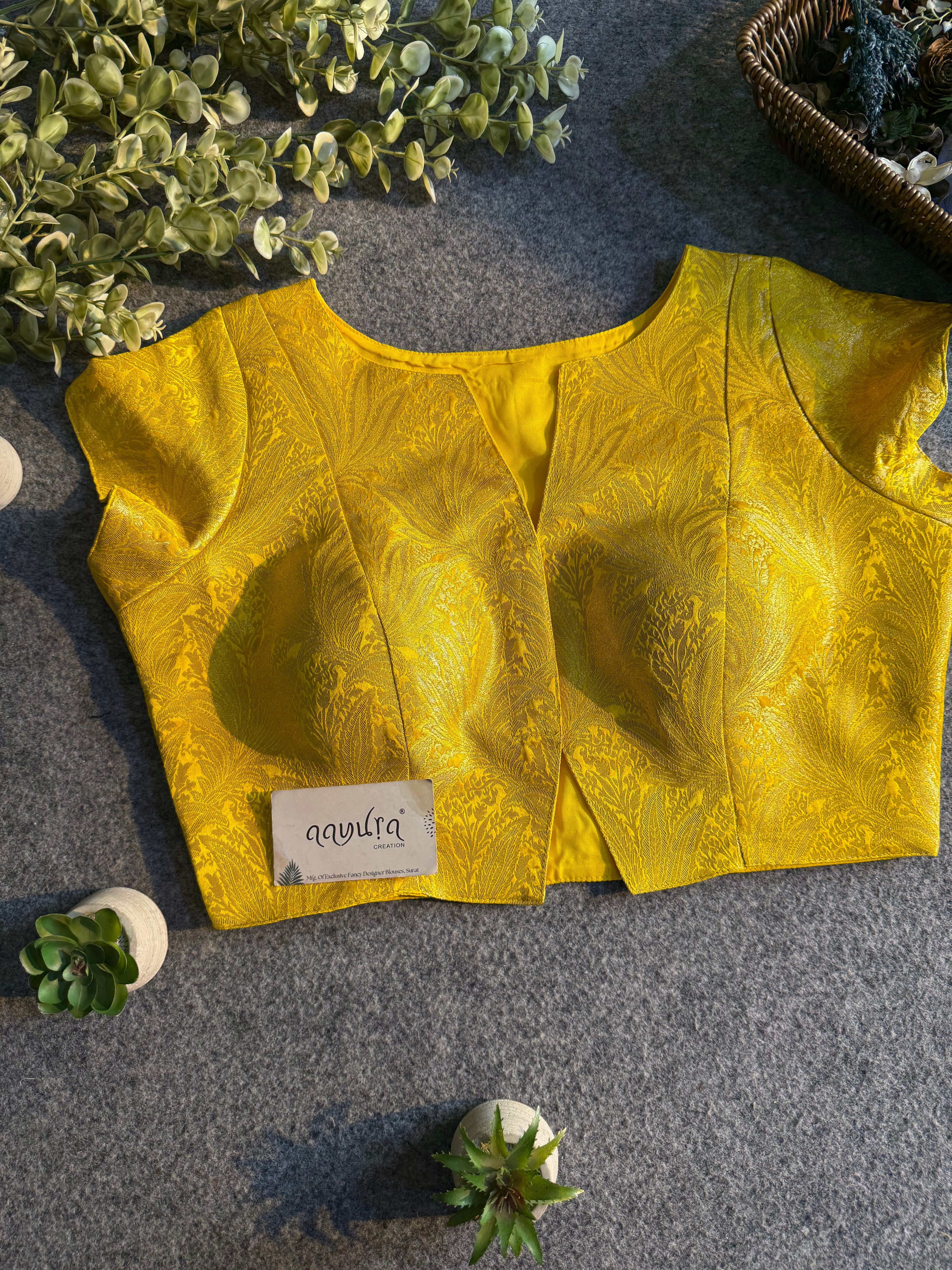 VANSHIKA FRONT OPEN BLOUSE